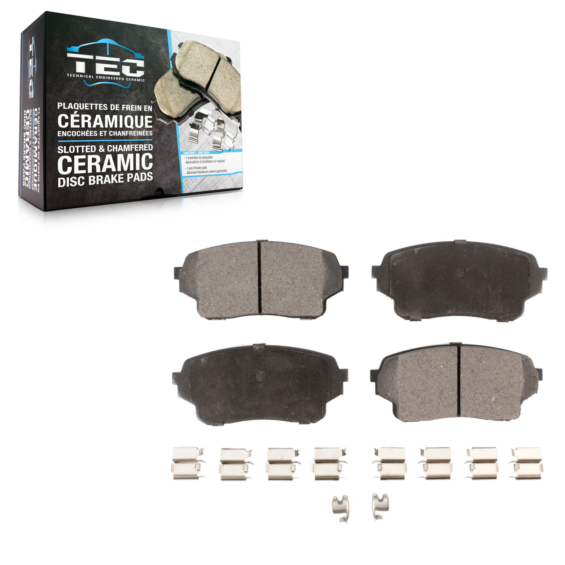TEC TEC-1105 Disc Brake Pad for 2004-2006 Suzuki XL-7, Suzuki Grand Vitara - Front
