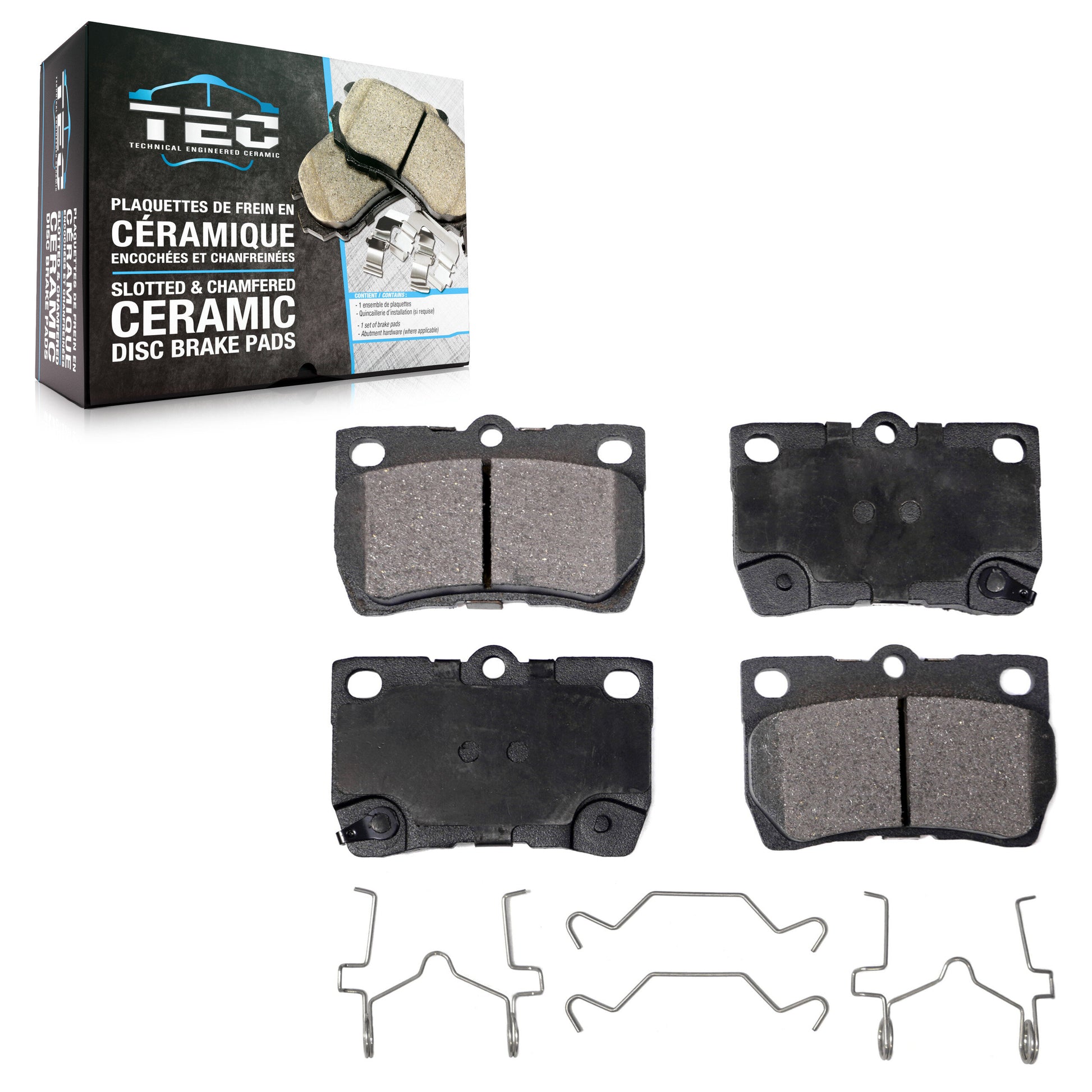 TEC TEC-1113 Disc Brake Pad for 2006-2013 Lexus GS460, Lexus GS350, Lexus GS450h - Rear