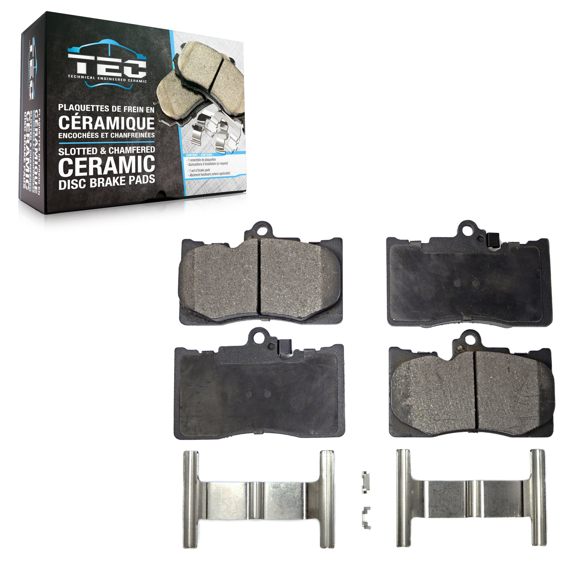 TEC TEC-1118 Disc Brake Pad for 2006-2024 Lexus IS500, Lexus RC300, Lexus RC350 - Front