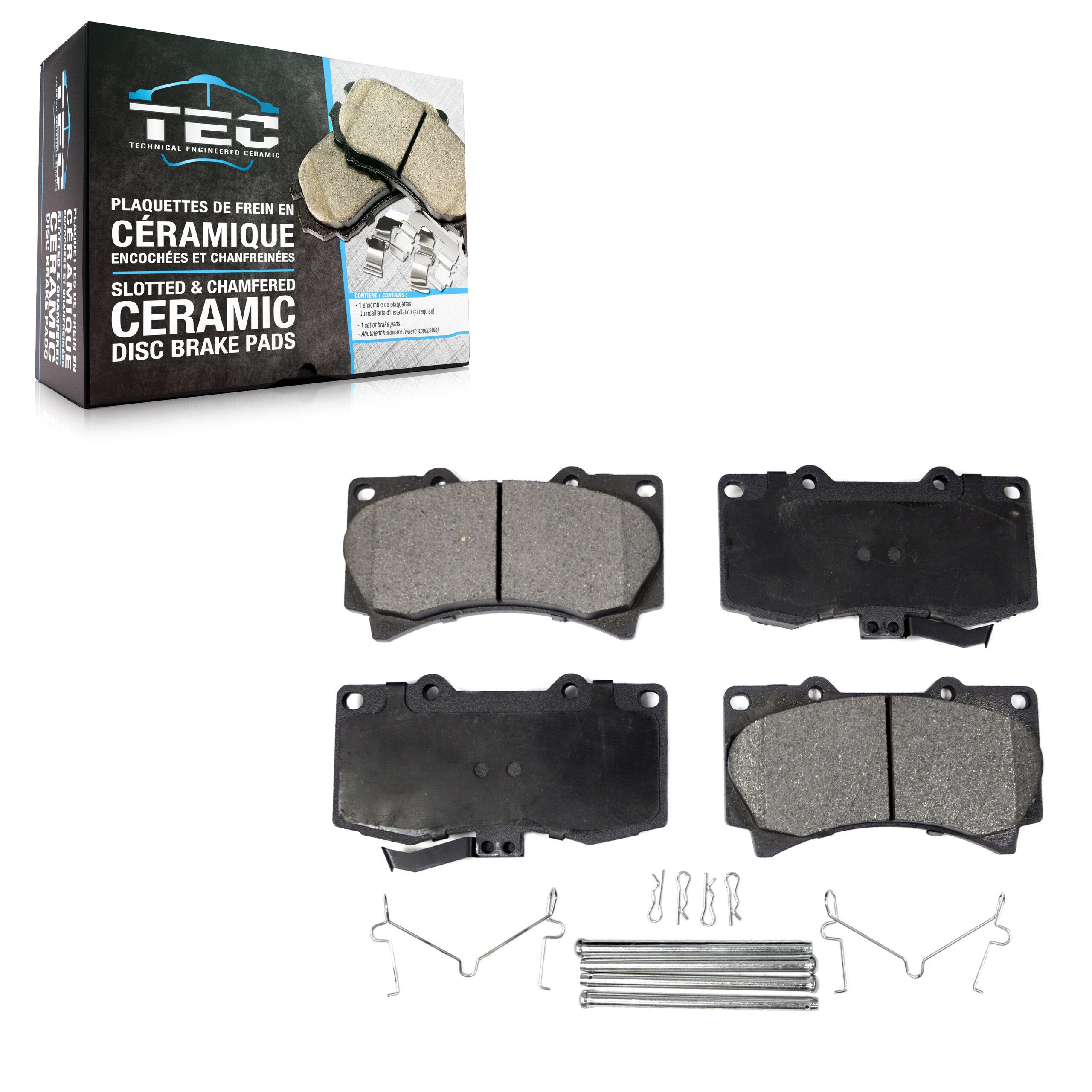 TEC TEC-1119 Disc Brake Pad for 2006-2010 Hummer H3T, Hummer H3 - Front