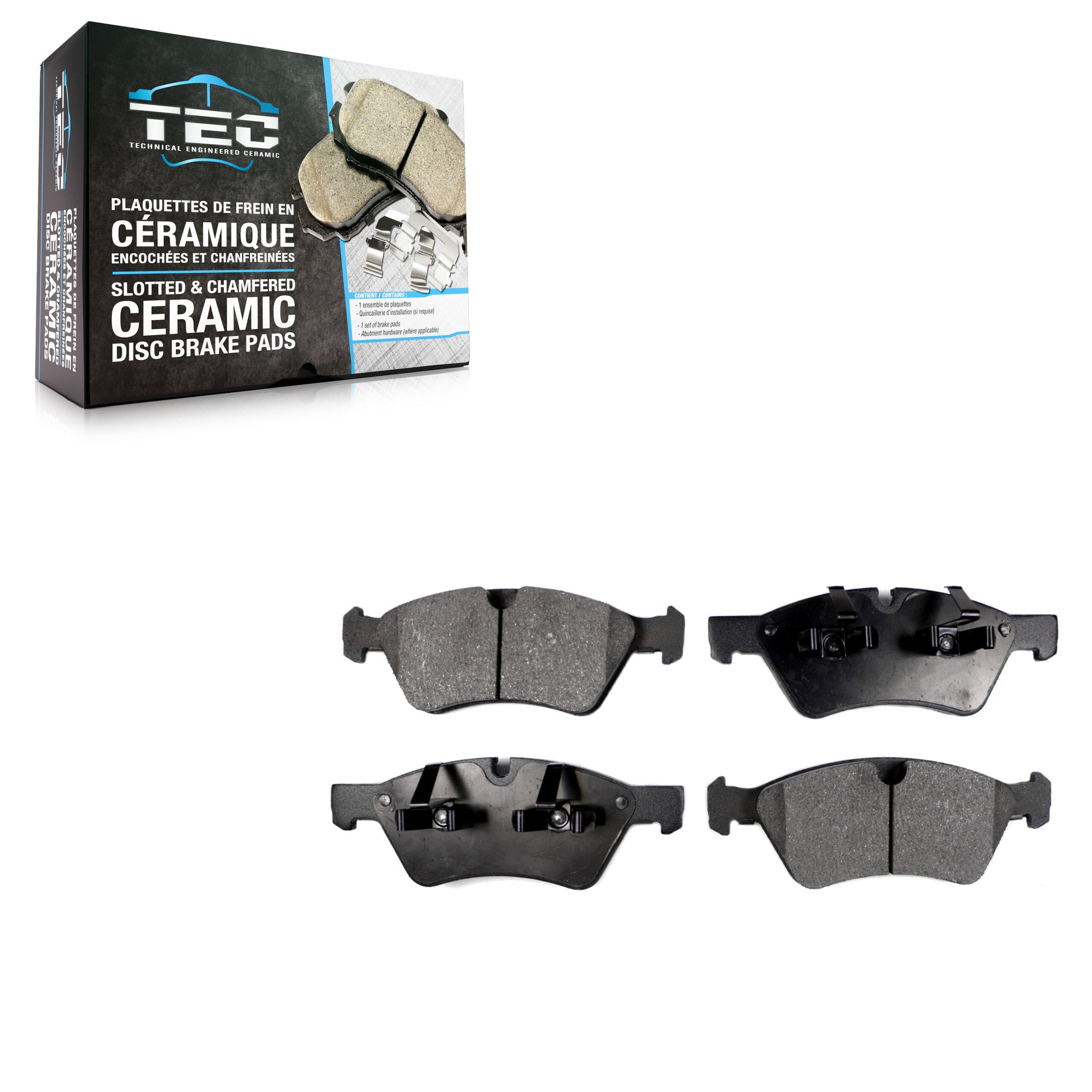 TEC TEC-1123 Disc Brake Pad for 2005-2013 Mercedes-Benz ML350, Mercedes-Benz GL350, Mercedes-Benz ML450 - Front