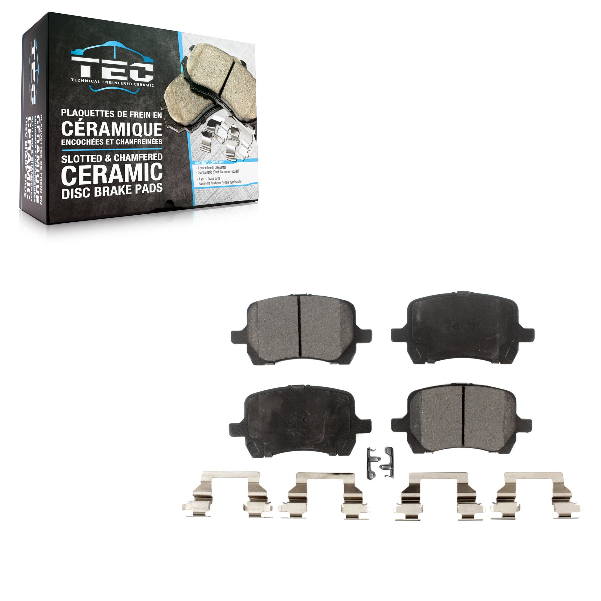 TEC TEC-1160 Disc Brake Pad for 2004-2012 Chevrolet HHR, Pontiac G5, Chevrolet Cobalt - Front