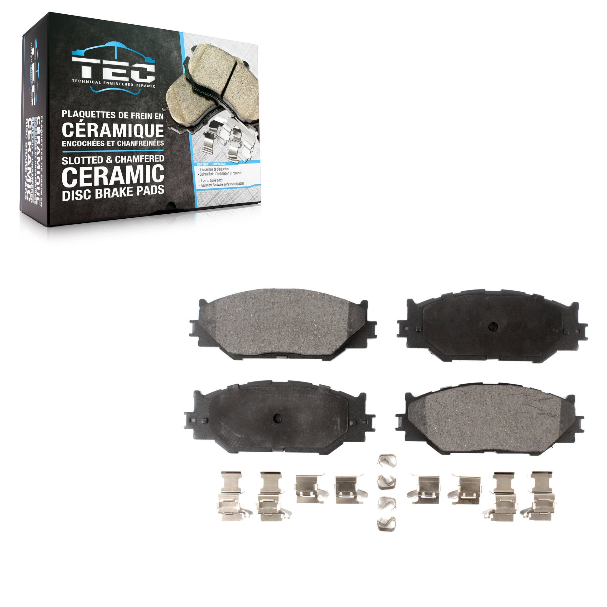 TEC TEC-1178 Disc Brake Pad for 2006-2015 Lexus IS250 - Front