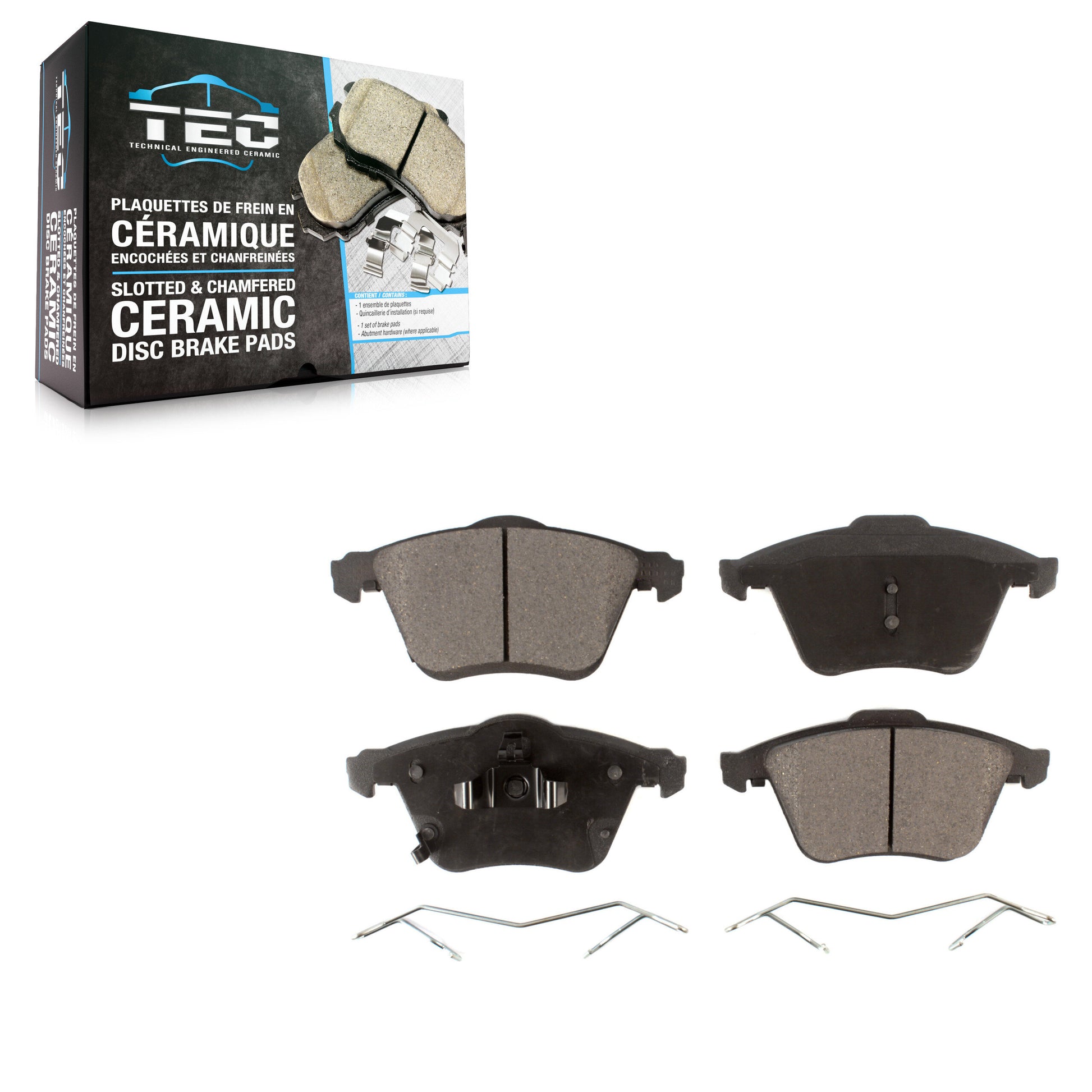 TEC TEC-1186 Disc Brake Pad for 2006-2007 Mazda 6 - Front