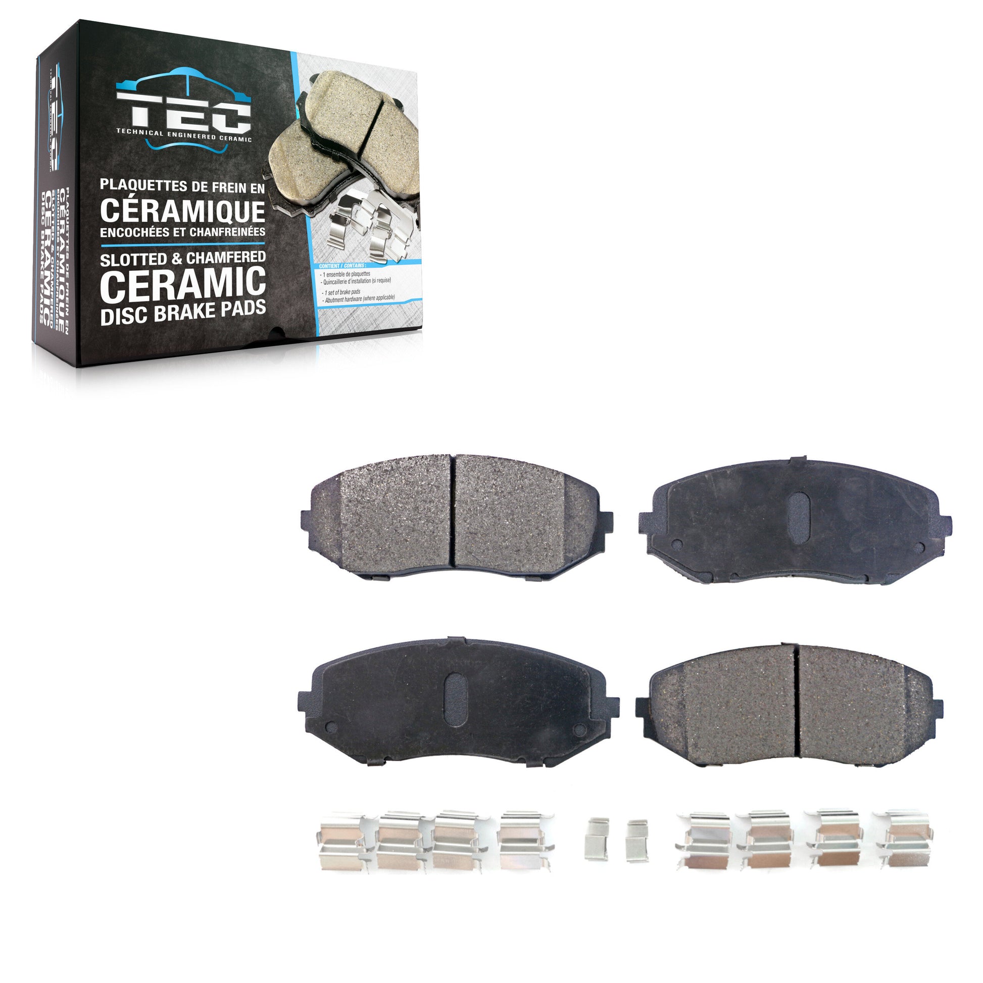 TEC TEC-1188 Disc Brake Pad for 2006-2013 Suzuki Grand Vitara - Front