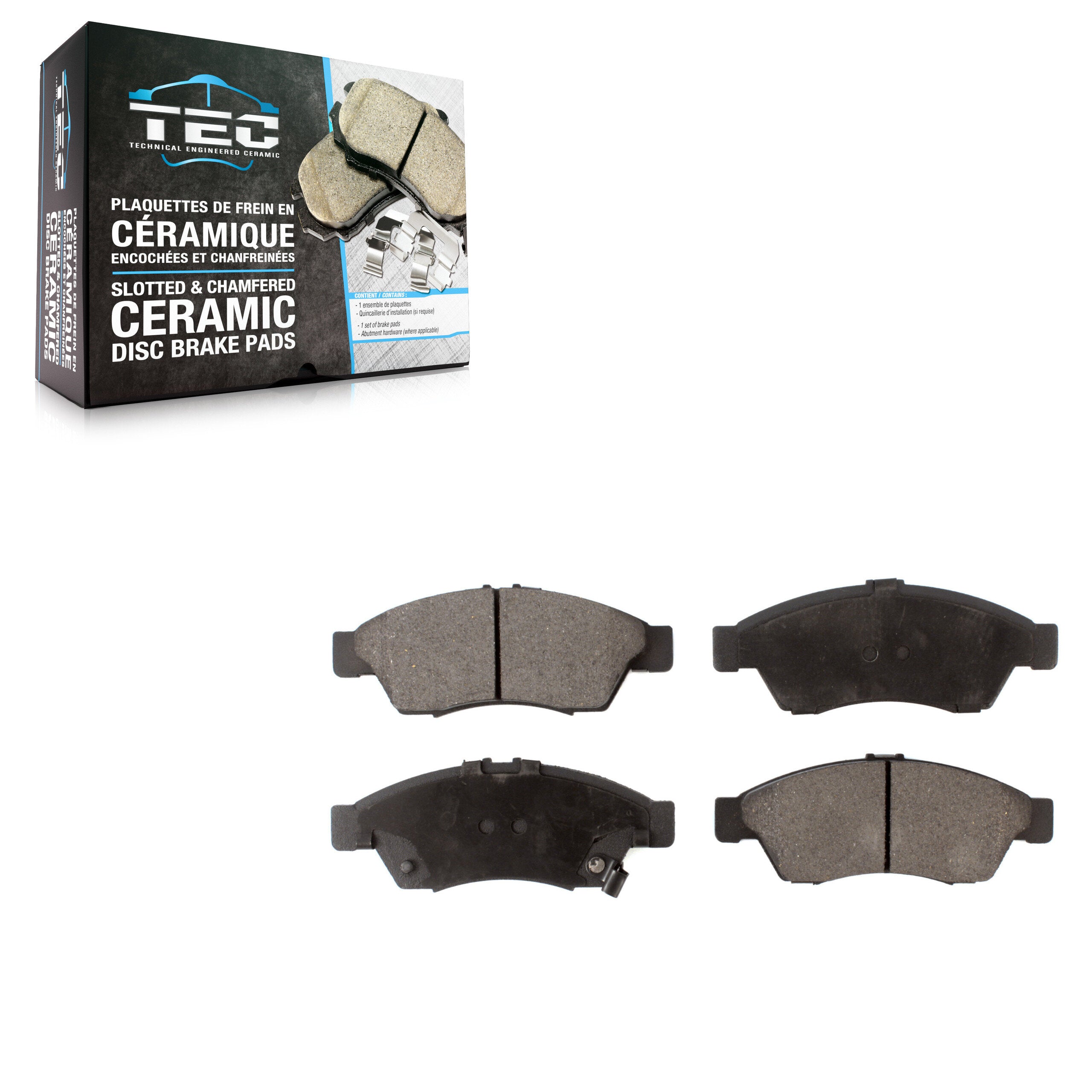 TEC TEC-1195 Disc Brake Pad for 2006-2007 Suzuki Aerio - Front