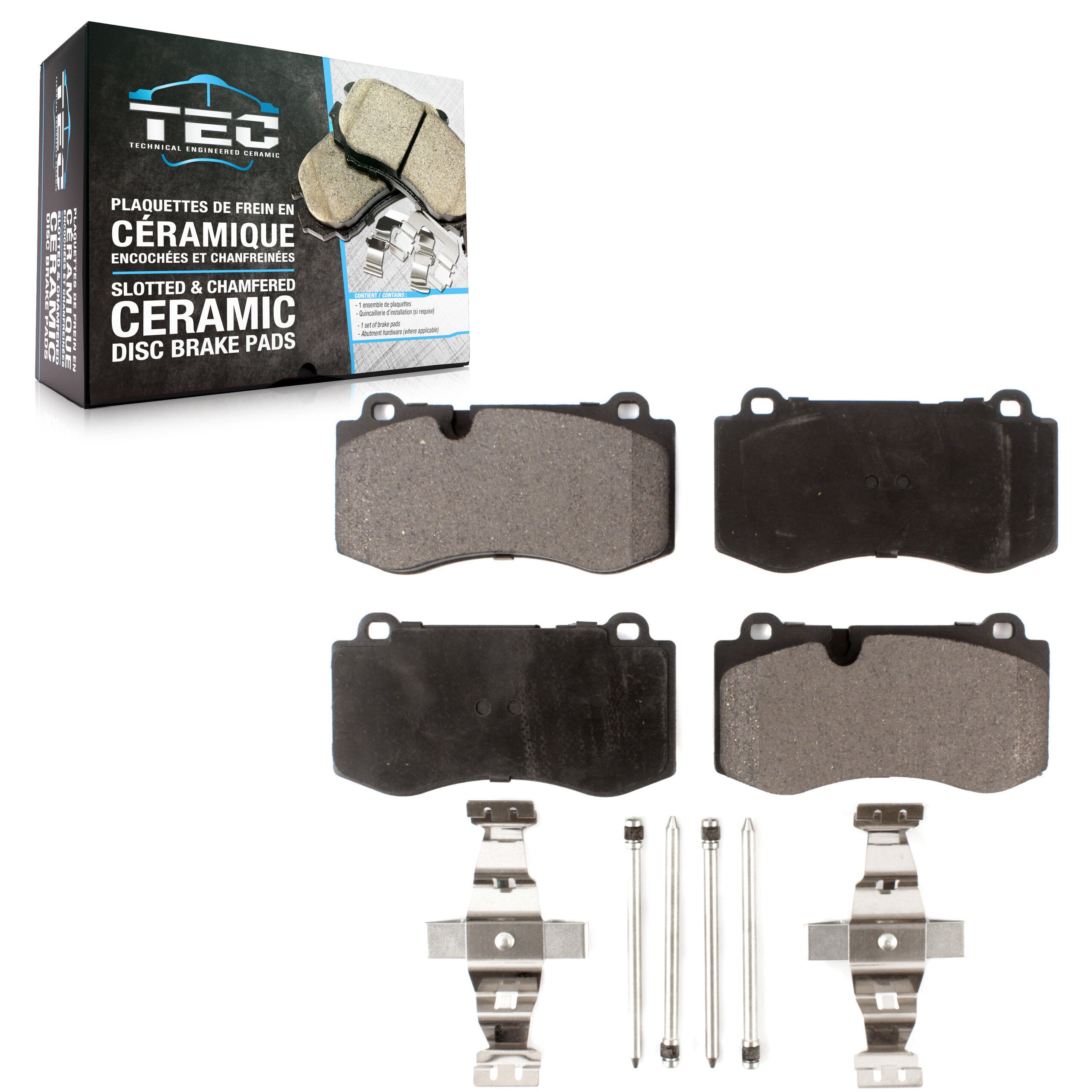 TEC TEC-1223 Disc Brake Pad for 2007-2014 Mercedes-Benz S350, Mercedes-Benz S400, Mercedes-Benz S450 - Front