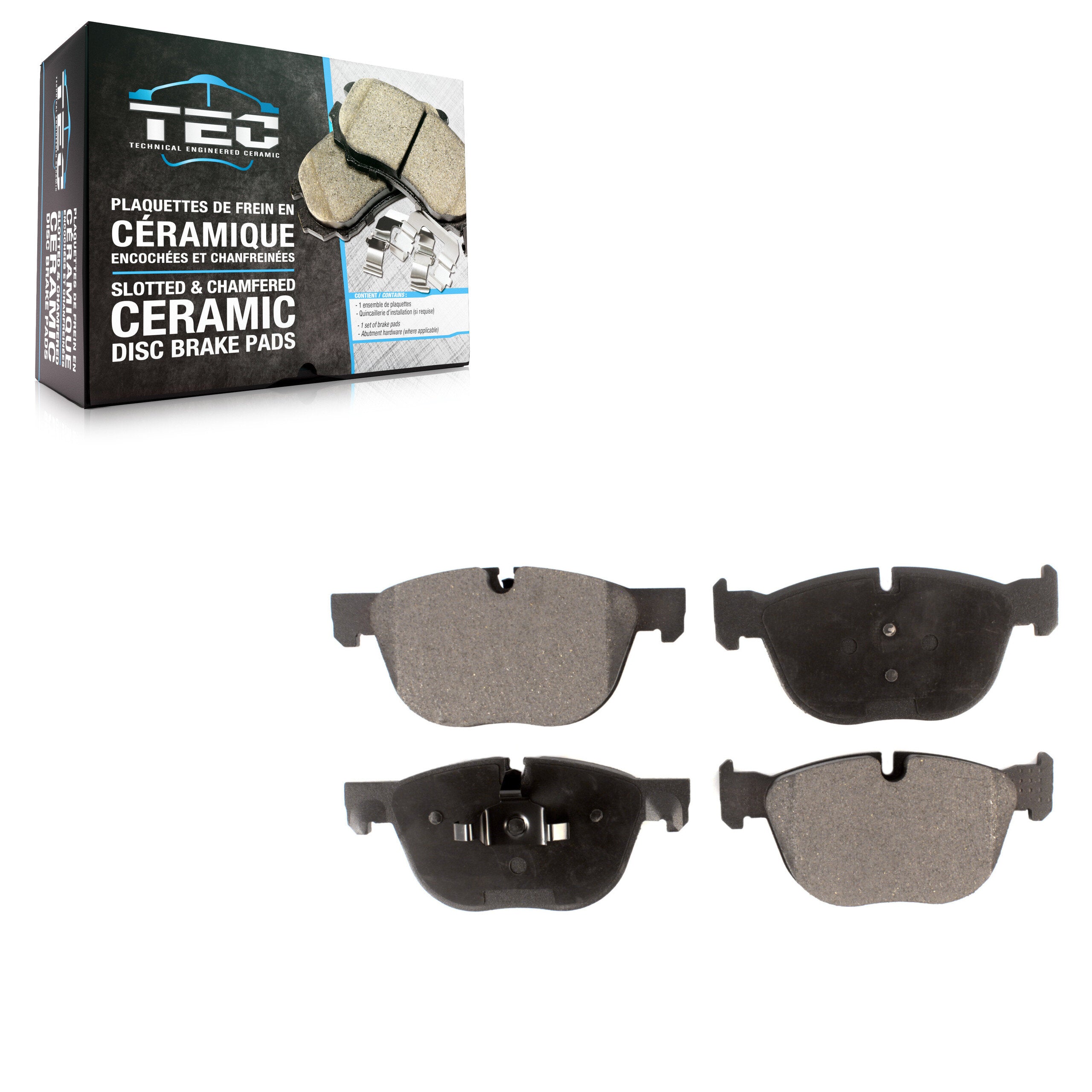 TEC TEC-1294 Disc Brake Pad for 2007-2019 BMW X4, BMW X5, BMW X6 - Front