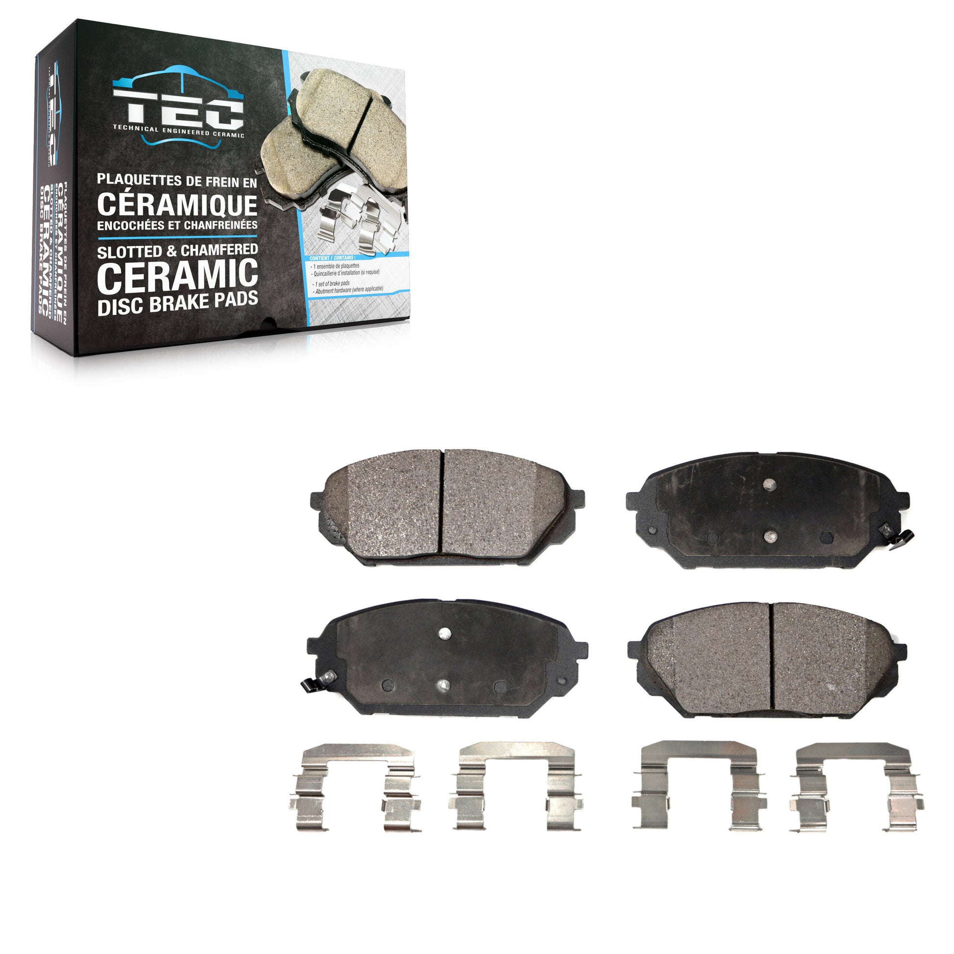 TEC TEC-1301 Disc Brake Pad for 2007-2012 Hyundai Veracruz - Front