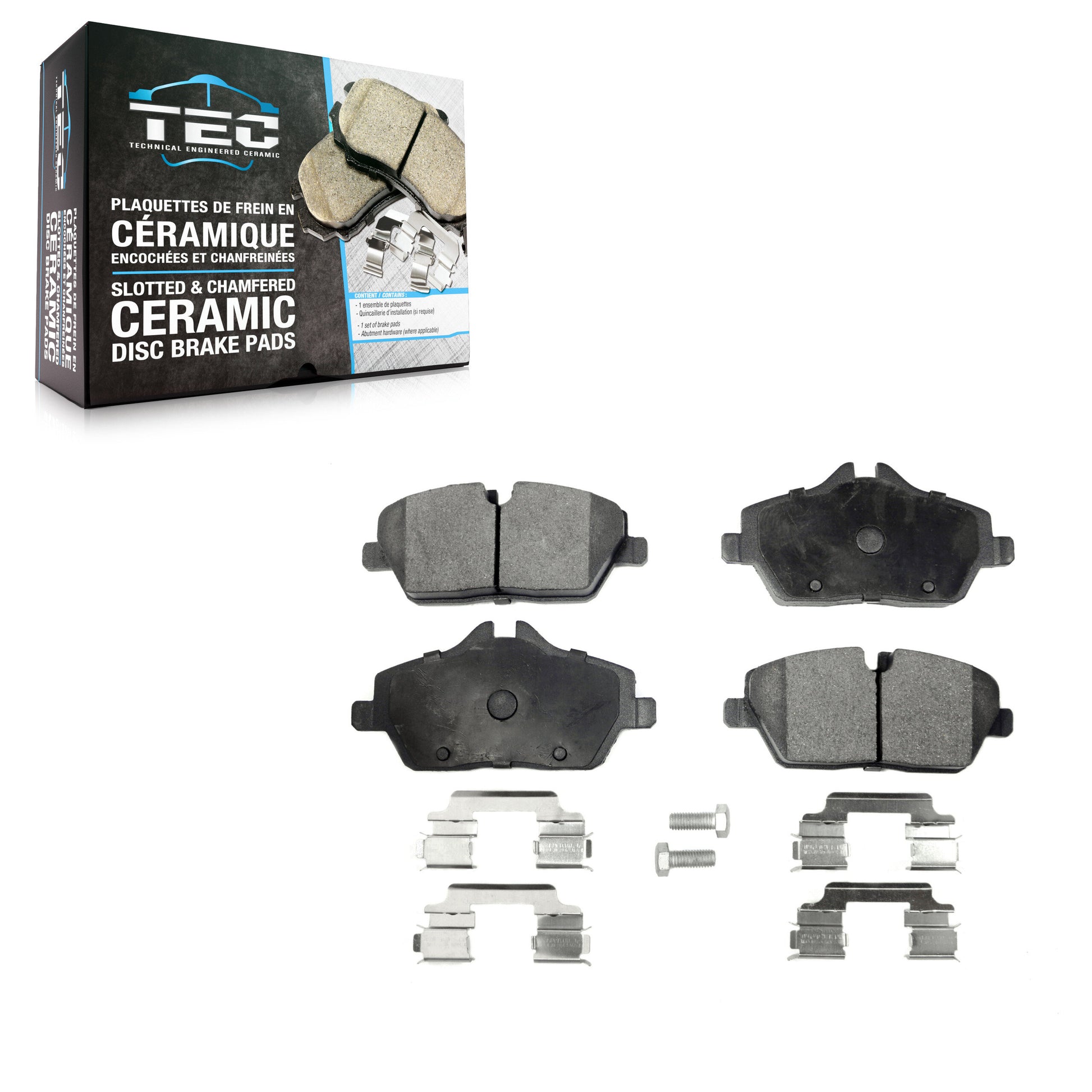 TEC TEC-1308 Disc Brake Pad for 2007-2024 Mini Cooper, BMW i3s, BMW i3 - Front
