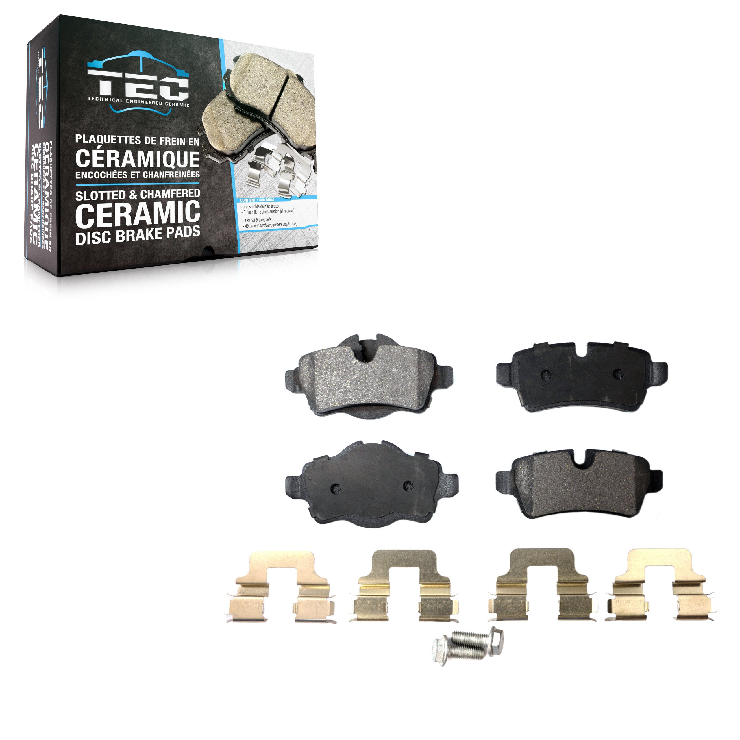 TEC TEC-1309 Disc Brake Pad for 2007-2015 Mini Cooper - Rear