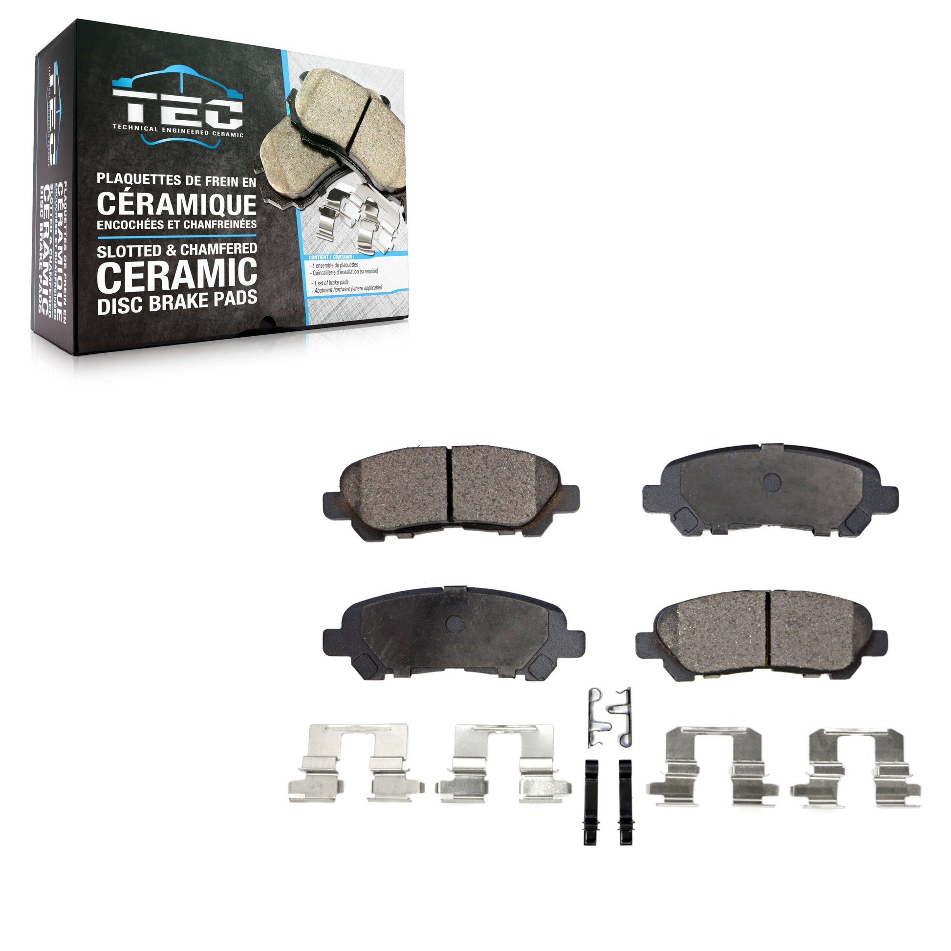 TEC TEC-1325 Disc Brake Pad for 2008-2014 Toyota Highlander - Rear