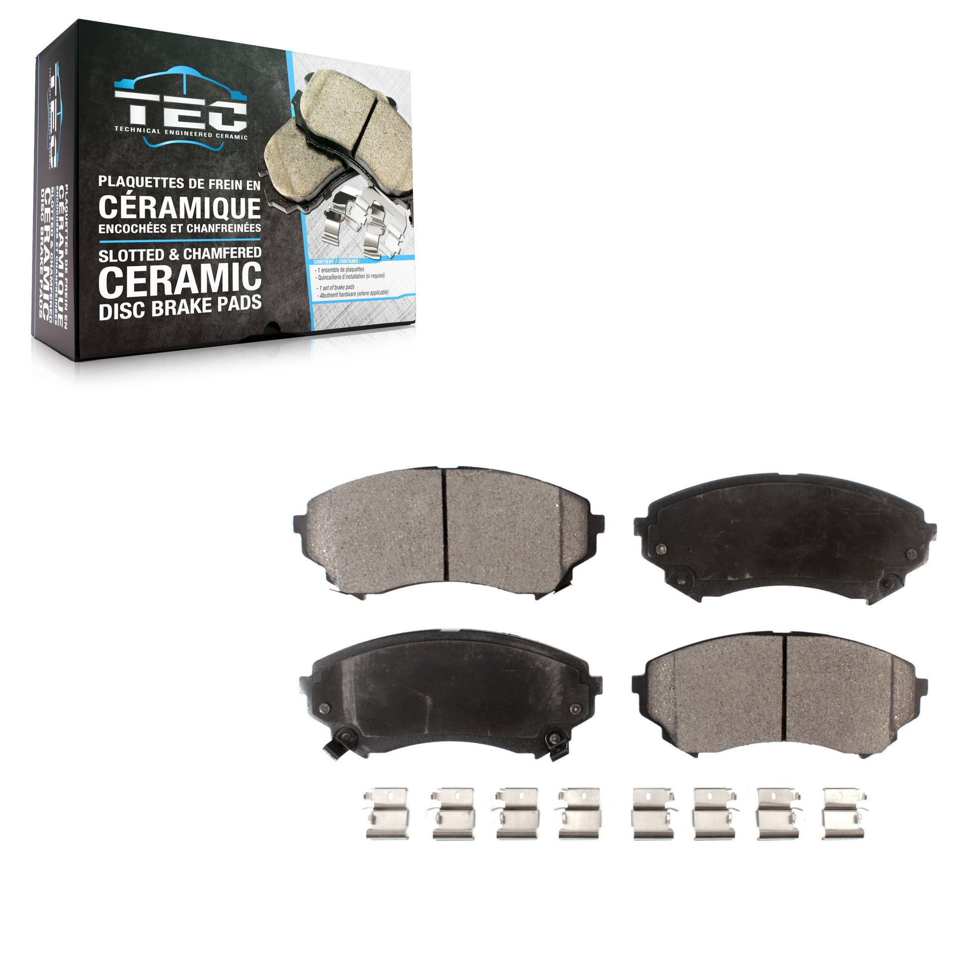 TEC TEC-1331 Disc Brake Pad for 2008-2014 Cadillac CTS - Front