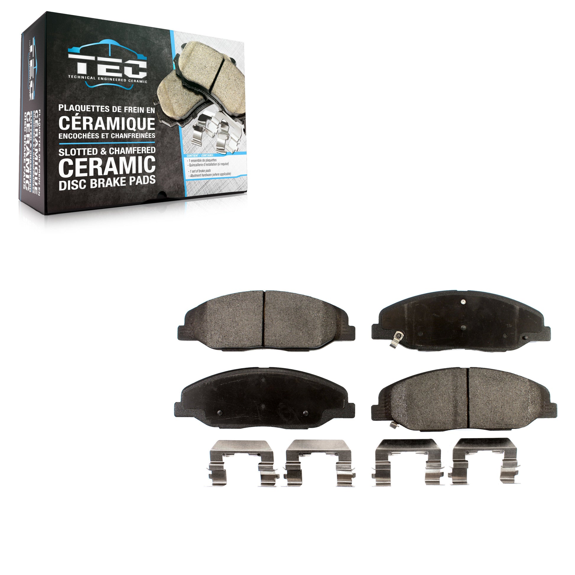 TEC TEC-1332 Disc Brake Pad for 2008-2014 Cadillac CTS, Cadillac STS - Front