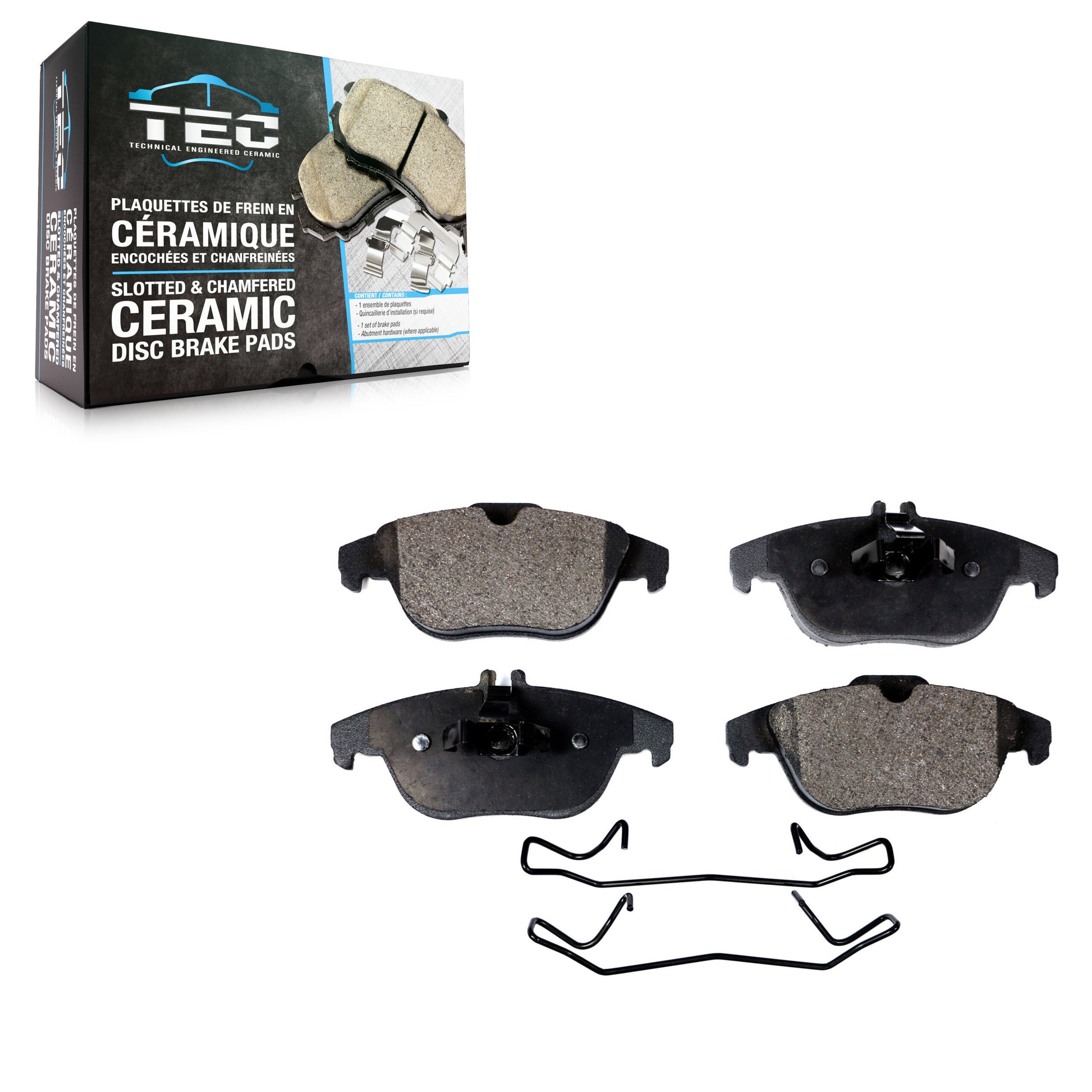 TEC TEC-1341 Disc Brake Pad for 2008-2017 Mercedes-Benz E400, Mercedes-Benz E550, Mercedes-Benz GLK250 - Rear