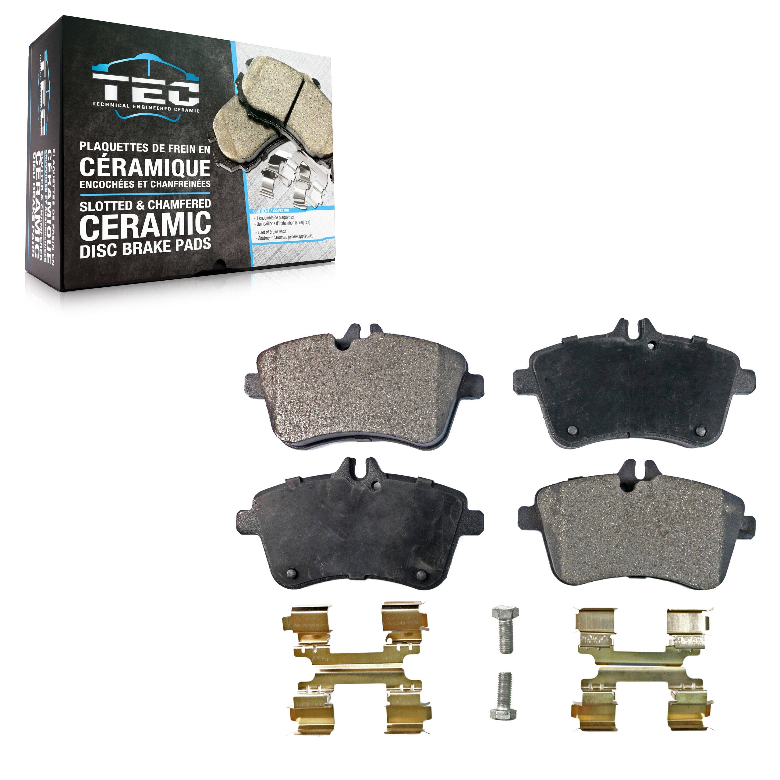 TEC TEC-1357 Disc Brake Pad for 2006-2011 Mercedes-Benz B200 - Front