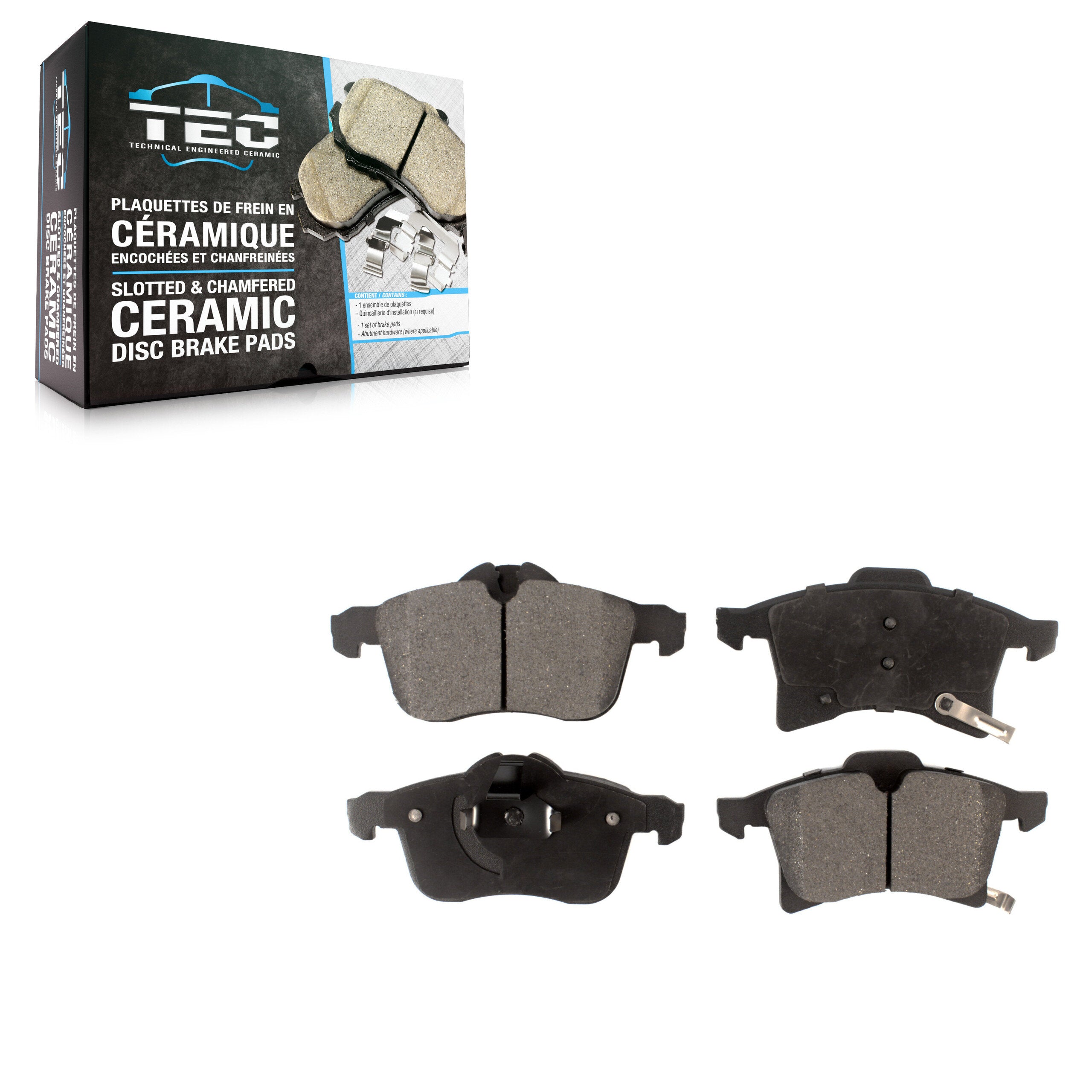 TEC TEC-1361 Disc Brake Pad for 2008-2009 Saturn Astra - Front
