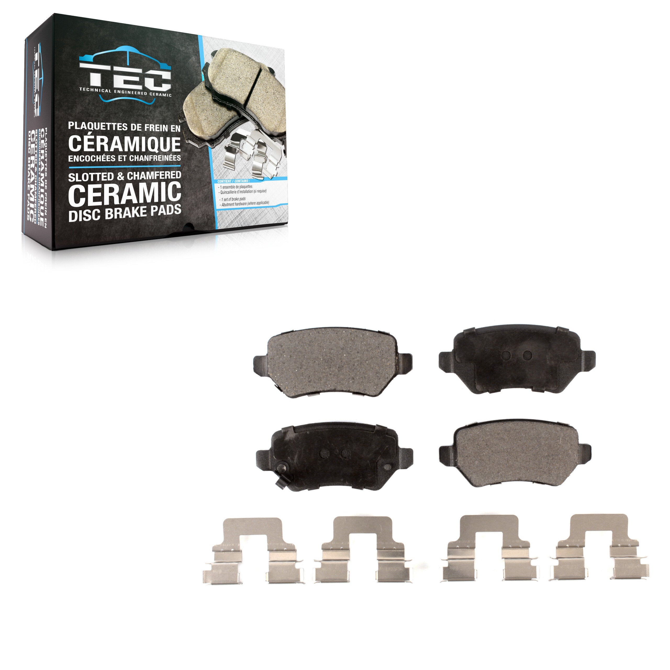 TEC TEC-1362 Disc Brake Pad for 2008-2009 Saturn Astra - Rear