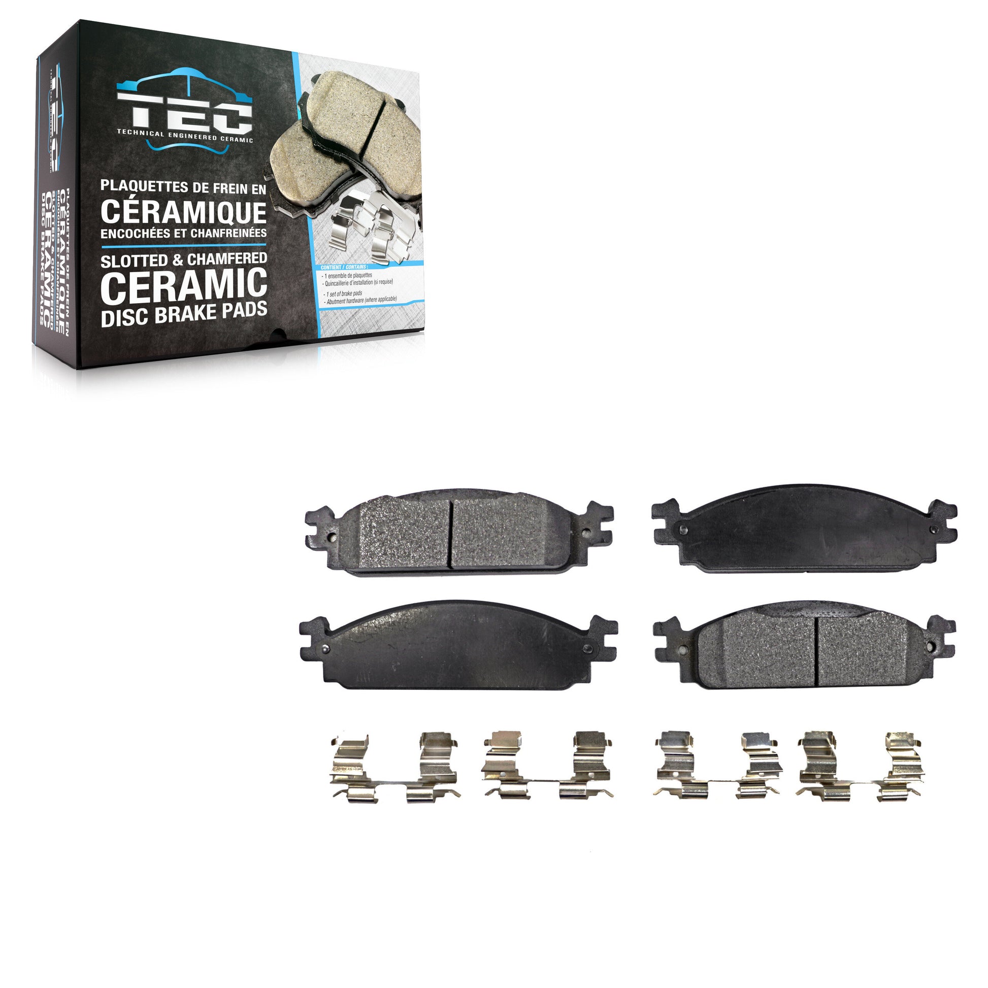 TEC TEC-1376 Disc Brake Pad for 2009-2010 Lincoln MKS - Front