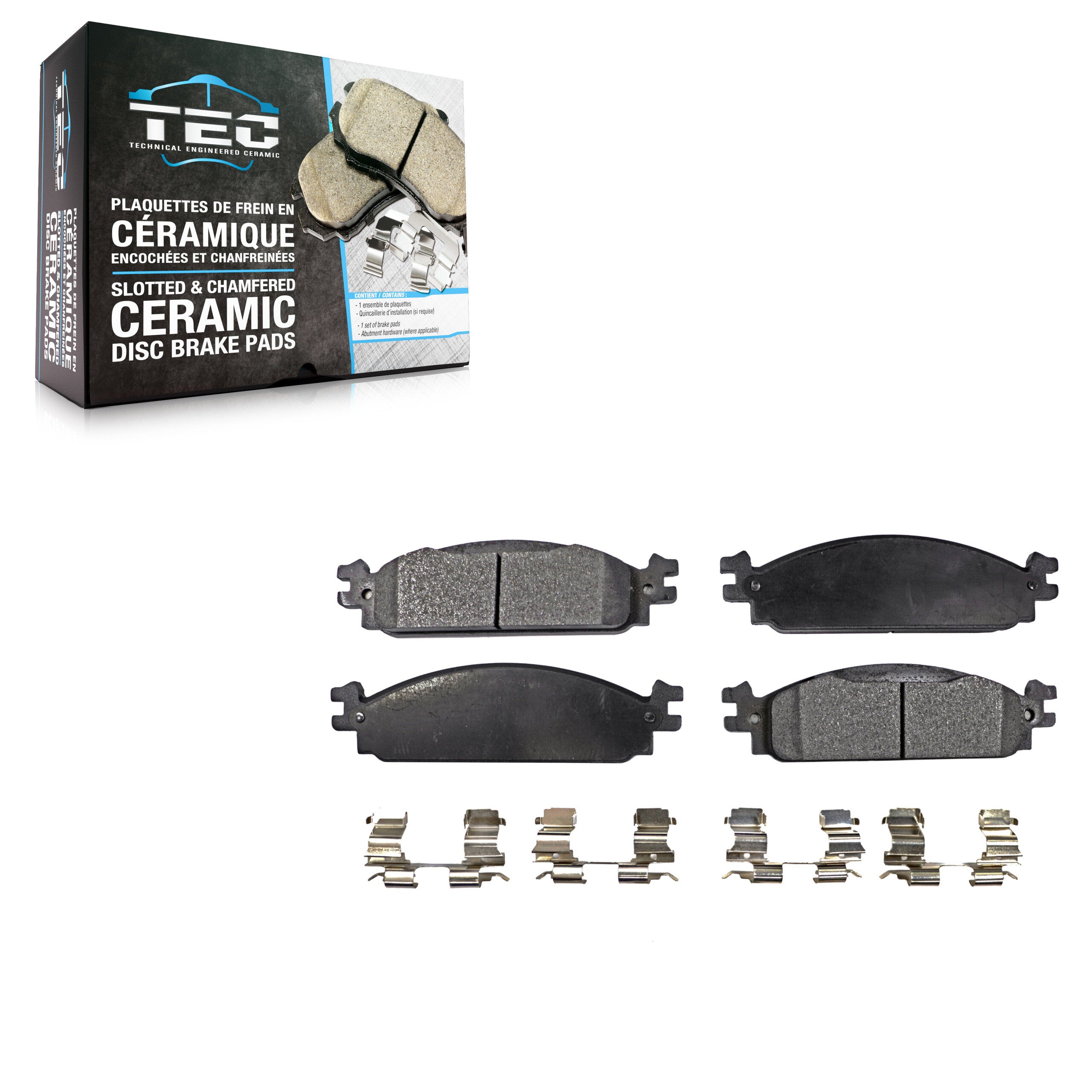 TEC TEC-1376 Disc Brake Pad for 2009-2010 Lincoln MKS - Front