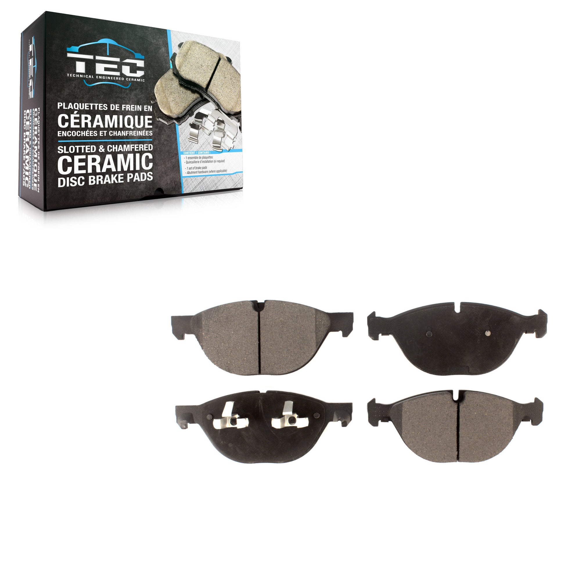 TEC TEC-1381 Disc Brake Pad for 2008-2019 BMW X5, BMW X6 - Front