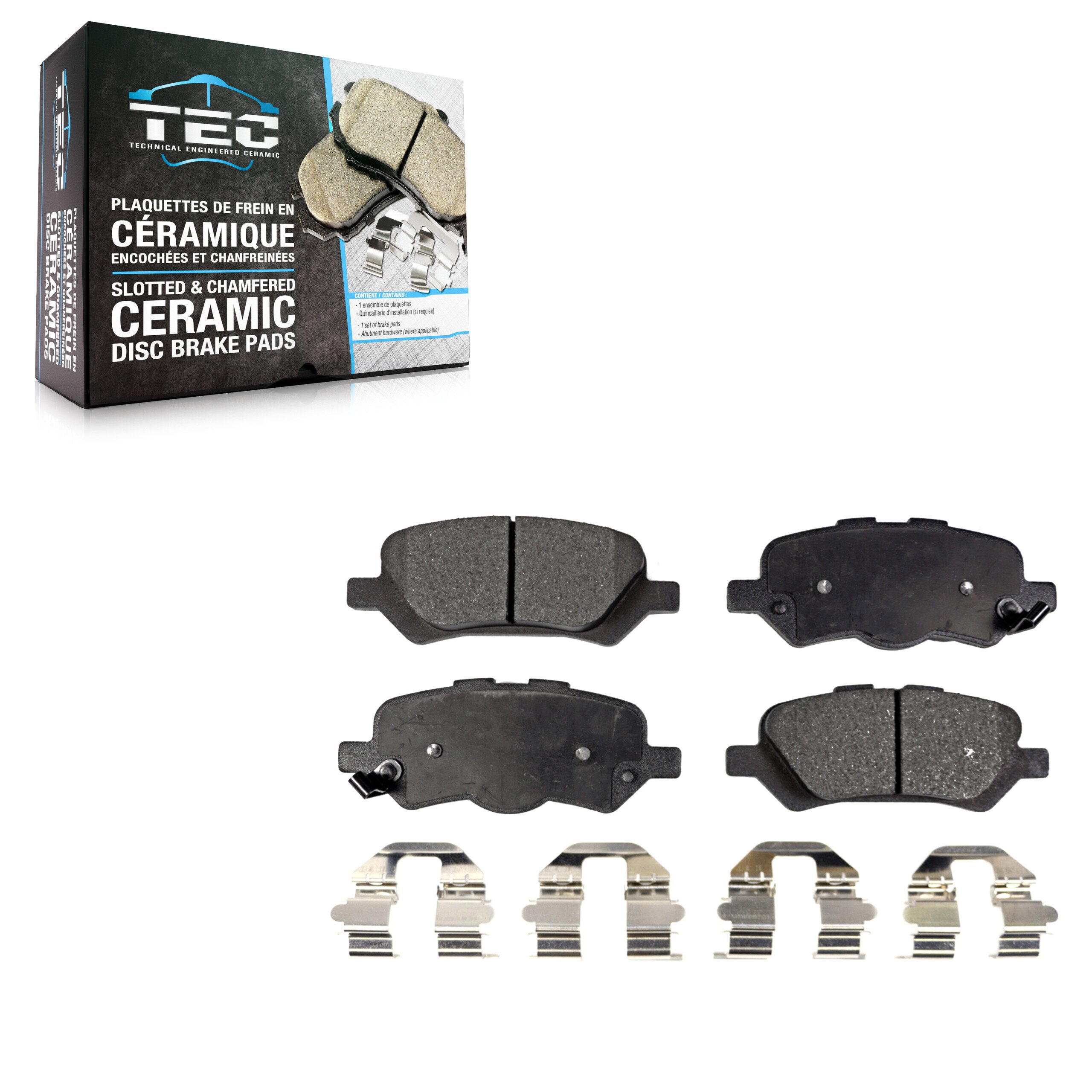 TEC TEC-1402 Disc Brake Pad for 2009-2016 Toyota Venza - Rear