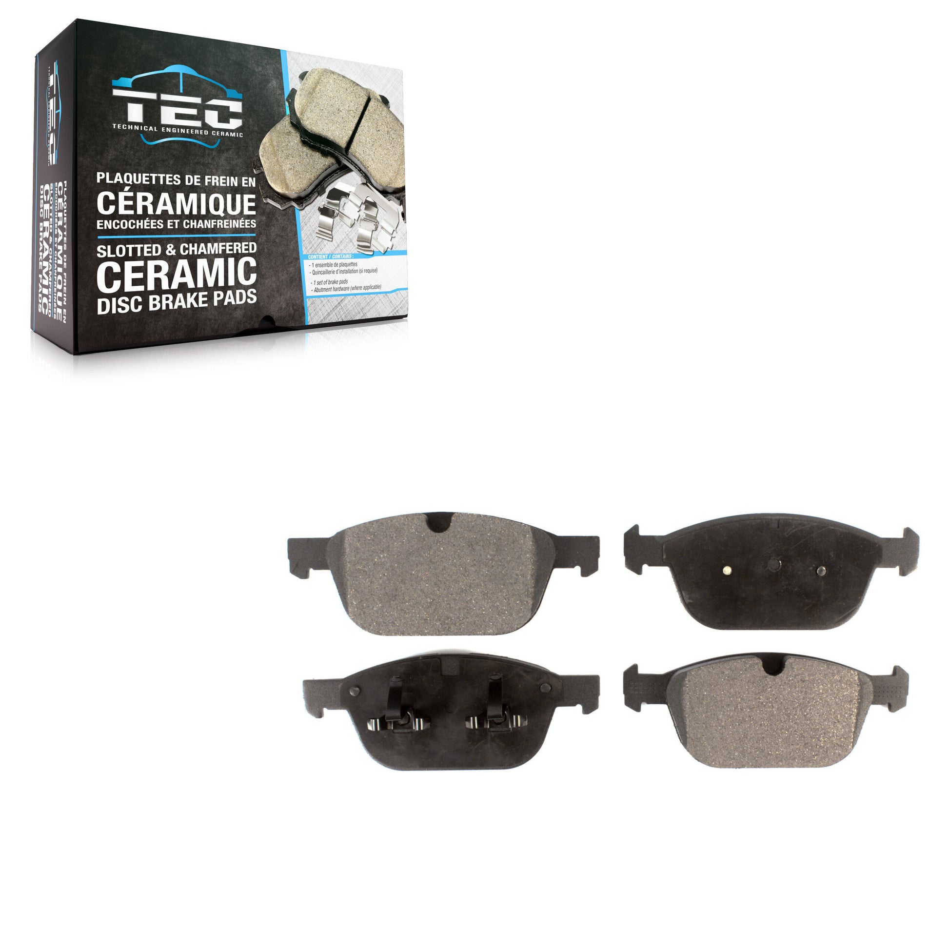 TEC TEC-1412 Disc Brake Pad for 2003-2016 Volvo XC60, Volvo XC90 - Front