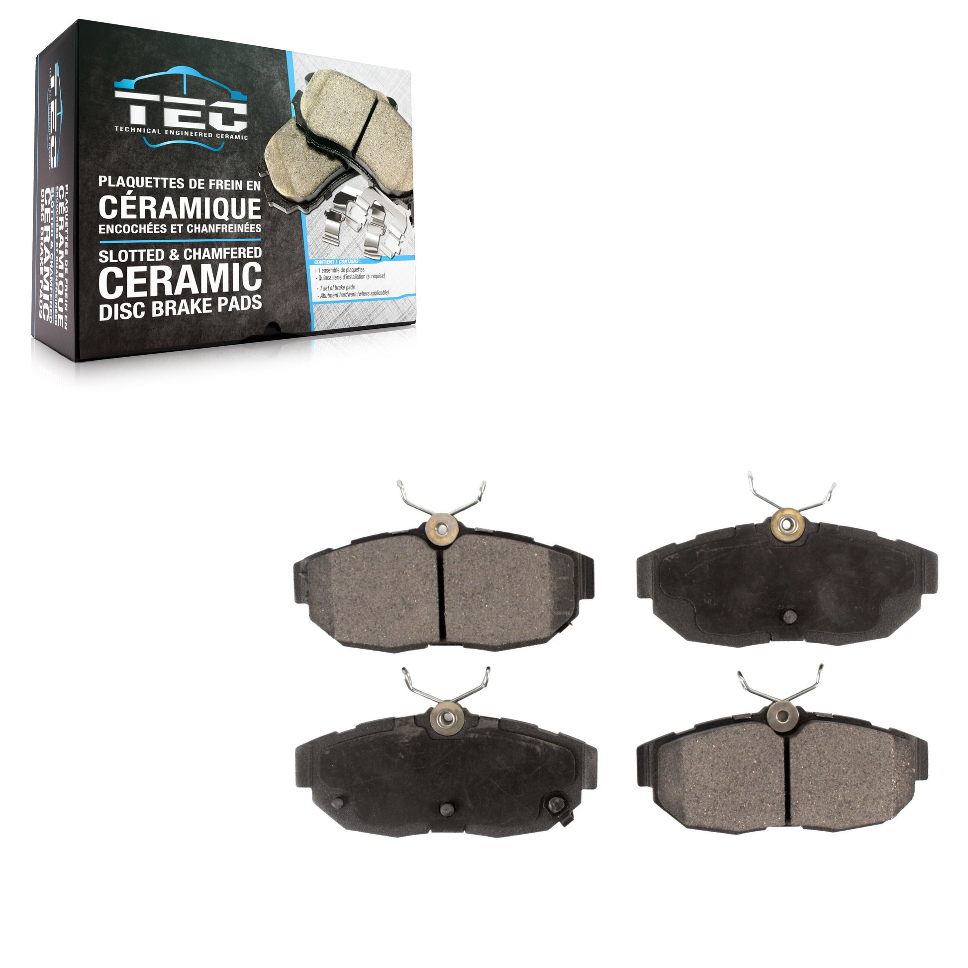 TEC TEC-1465 Disc Brake Pad for 2011-2014 Ford Mustang - Rear
