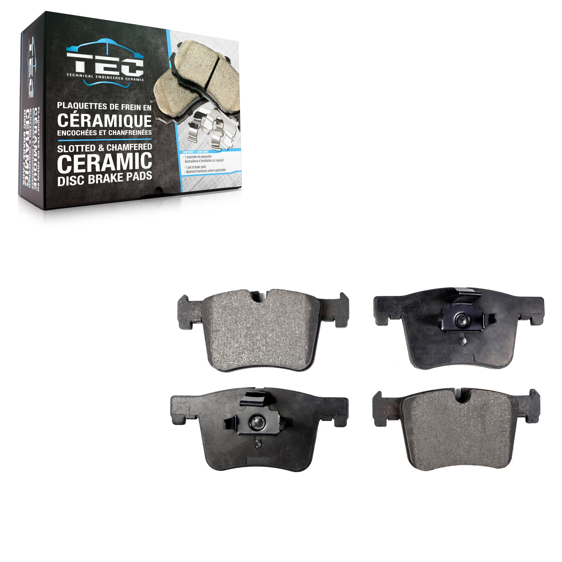 TEC TEC-1561 Disc Brake Pad for 2011-2021 BMW 230i, BMW 230i xDrive, BMW 328d - Front