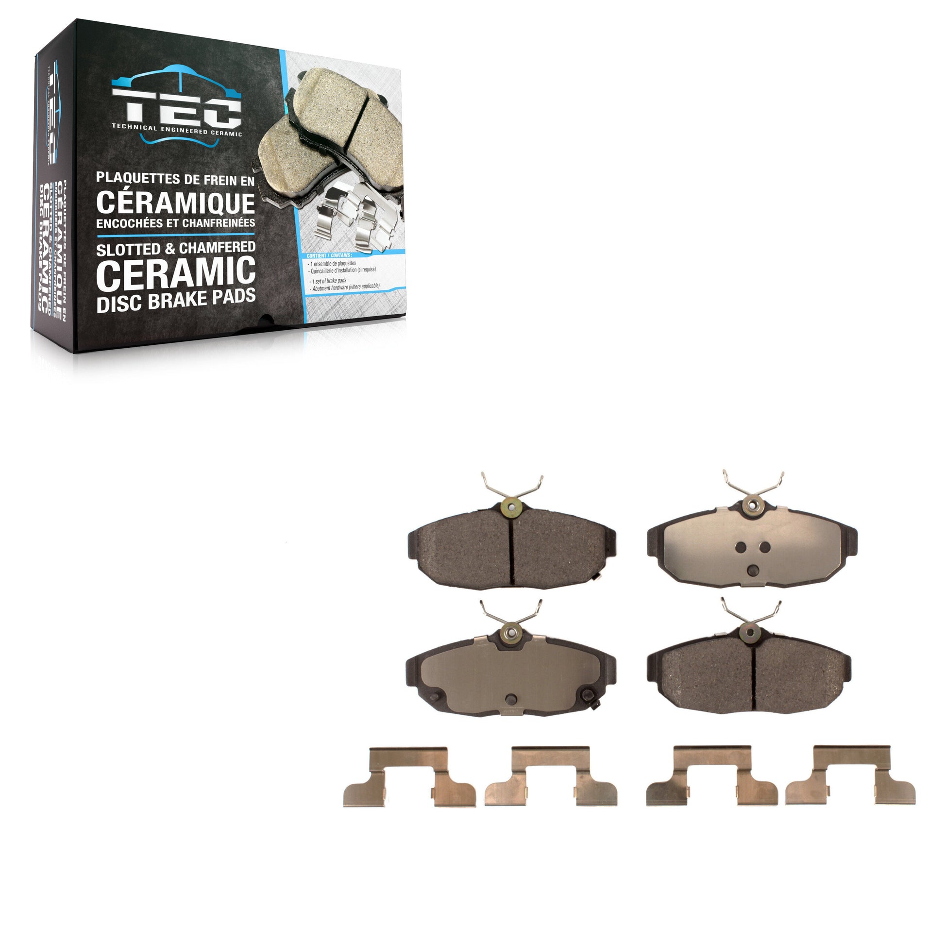 TEC TEC-1562 Disc Brake Pad for 2012-2014 Ford Mustang - Rear