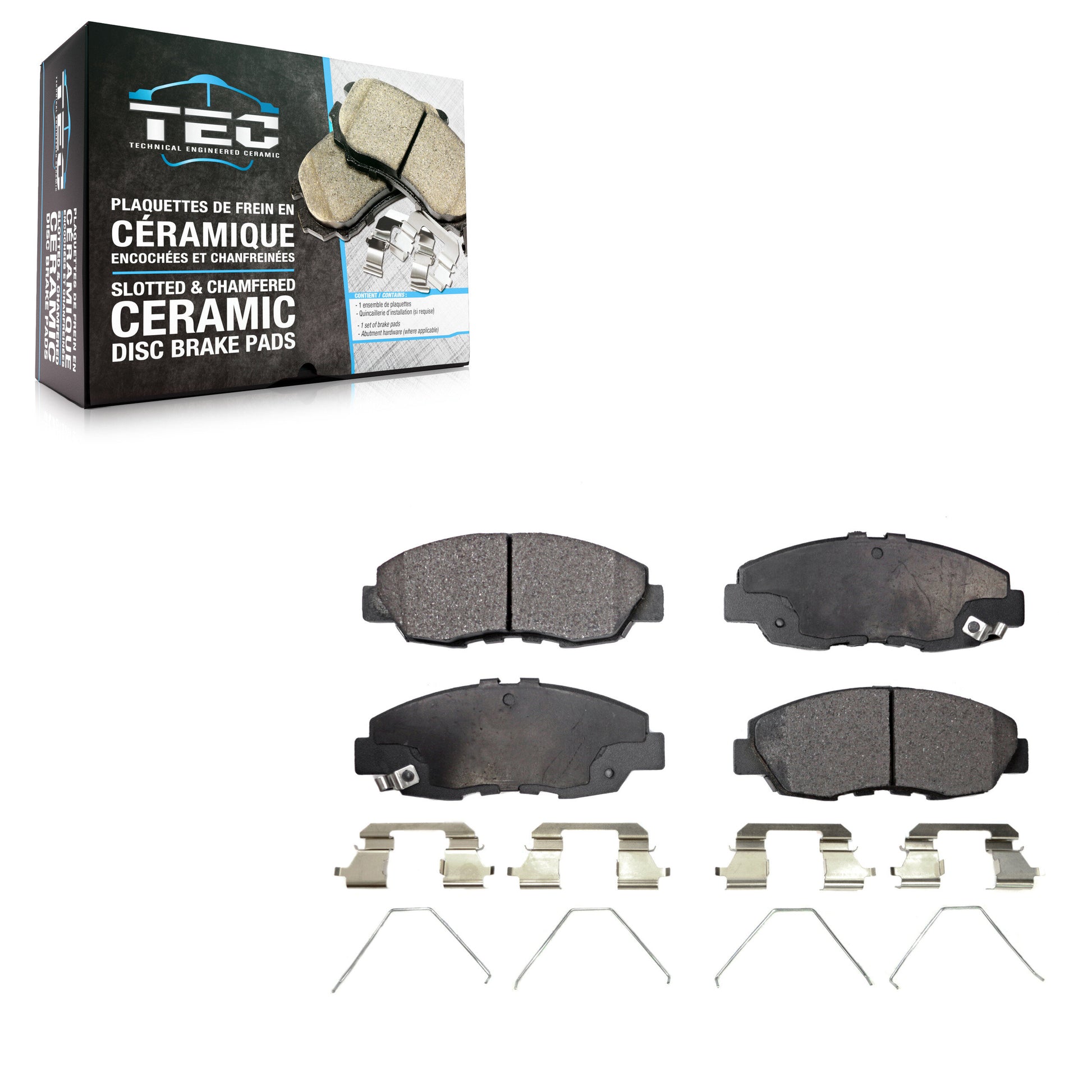 TEC TEC-1578 Disc Brake Pad for 2012-2015 Honda Civic - Front