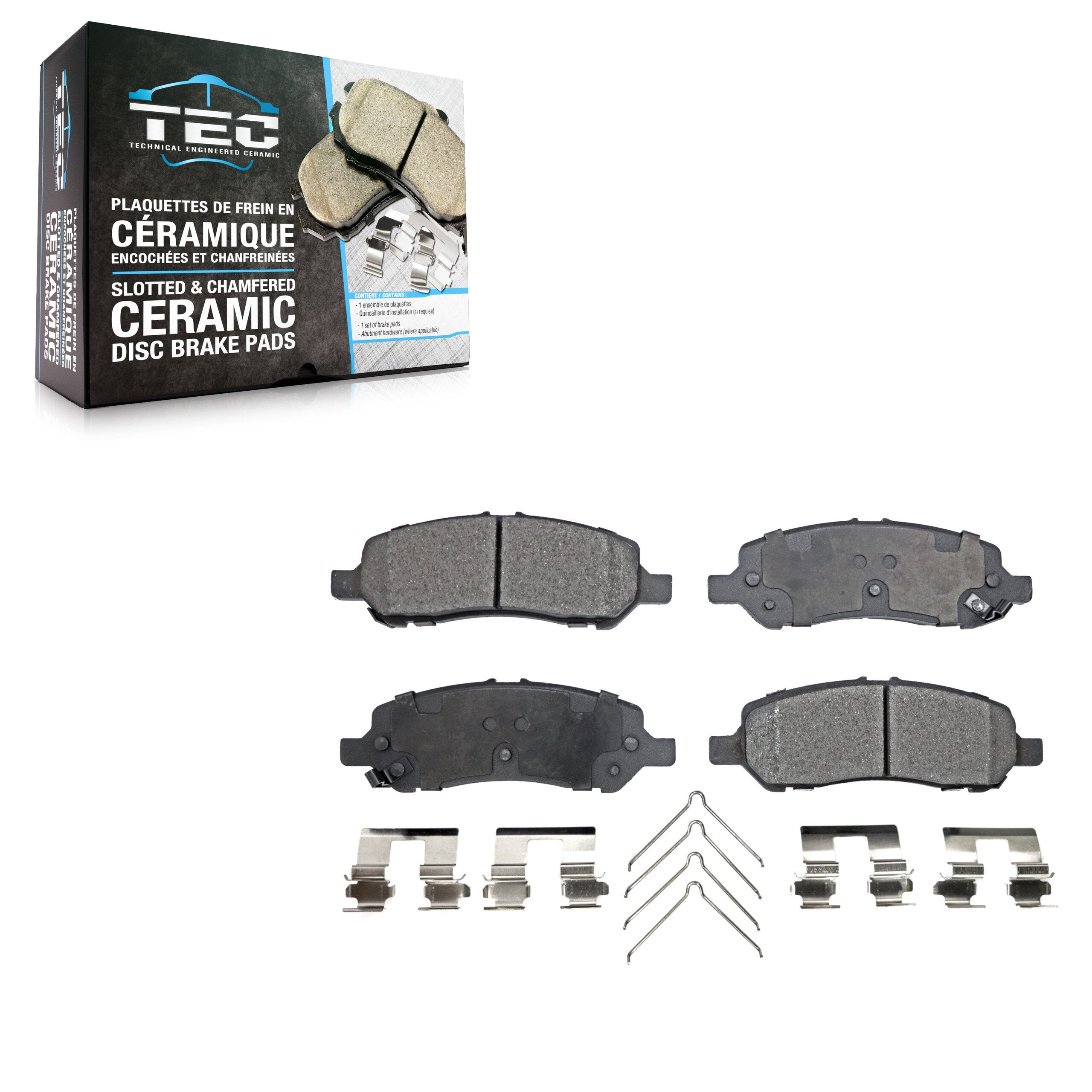 TEC TEC-1647 Disc Brake Pad for 2013-2016 Dodge Dart - Rear