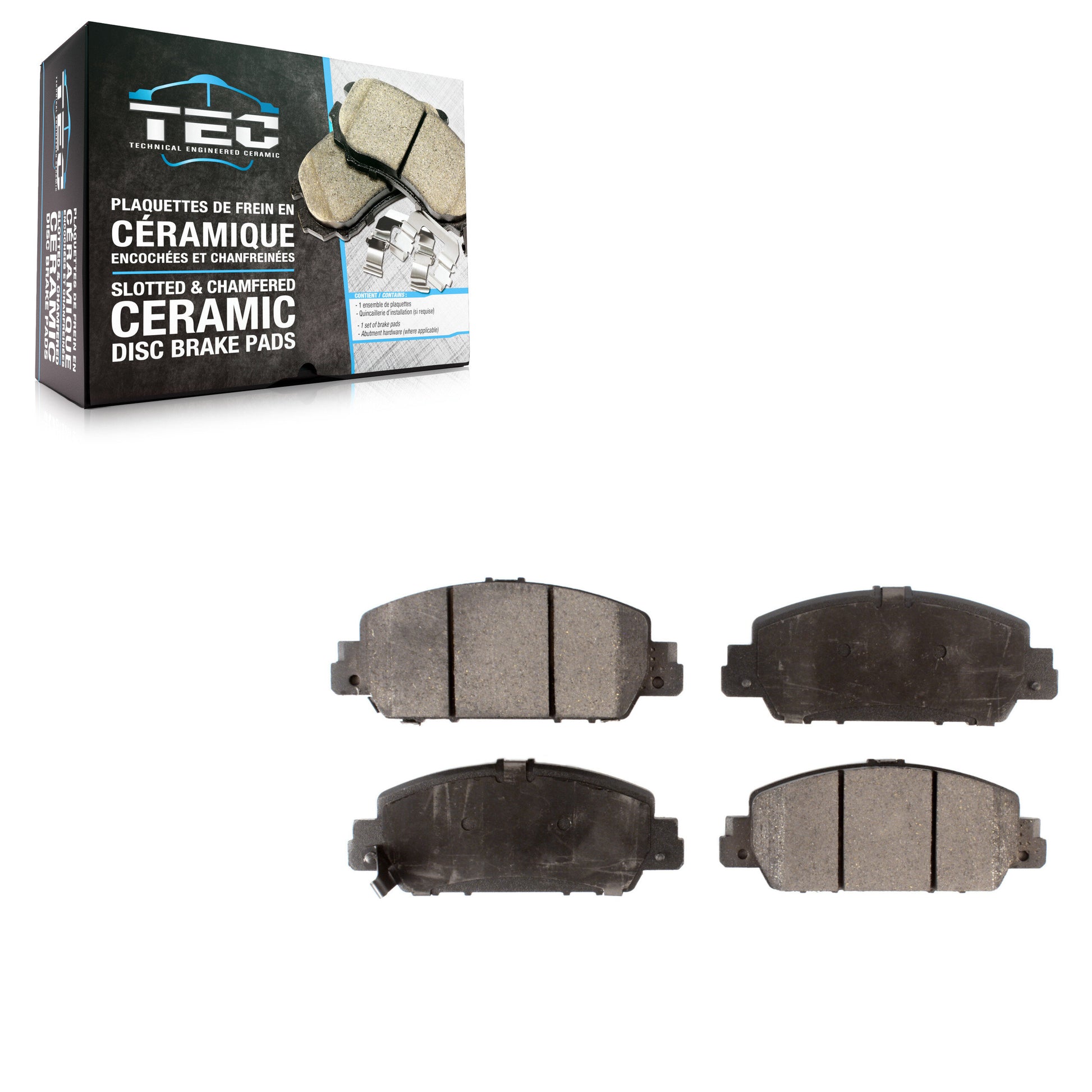 TEC TEC-1654 Disc Brake Pad for 2013-2025 Honda Accord, Honda HR-V - Front