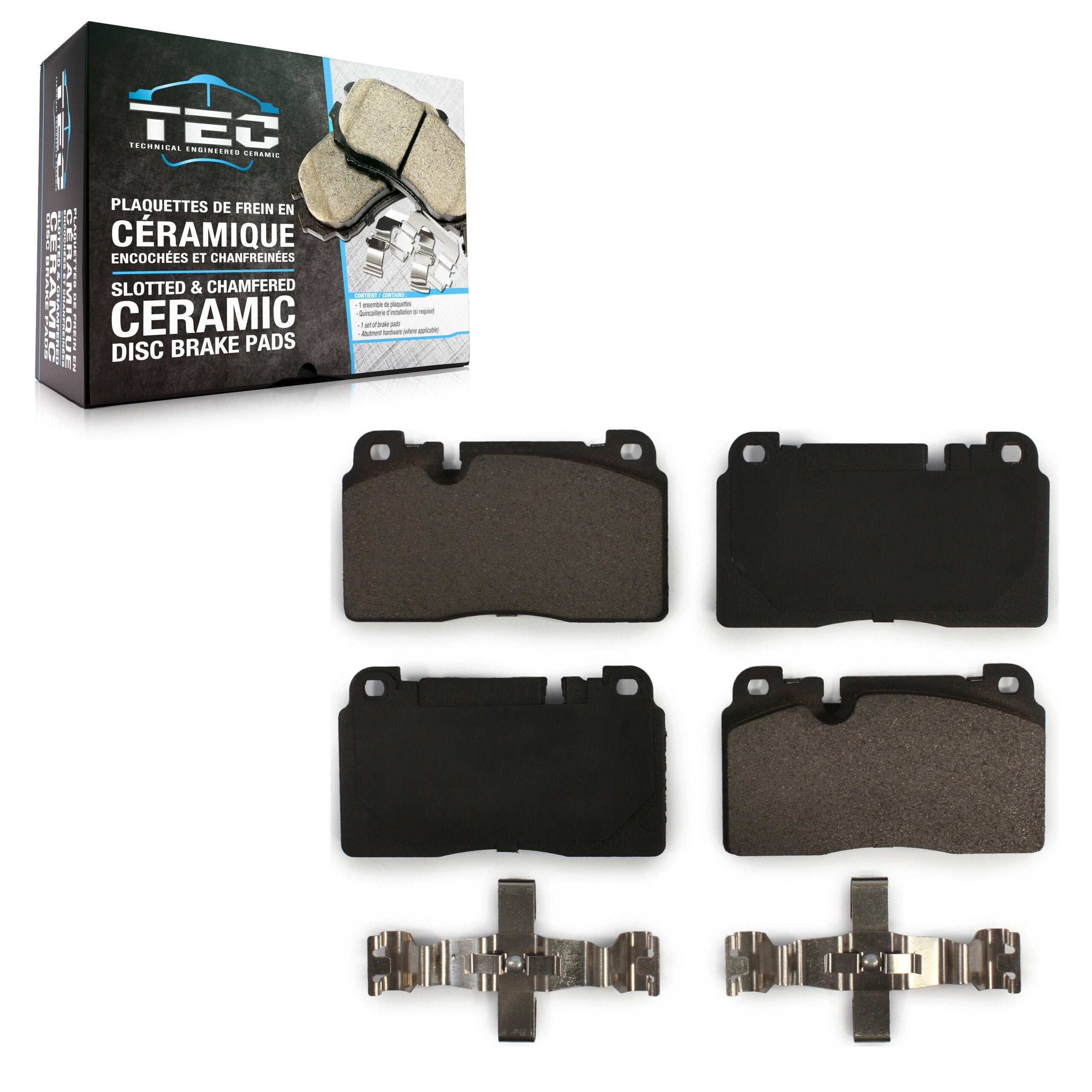 TEC TEC-1663 Disc Brake Pad for 2013-2017 Audi Q5 - Front