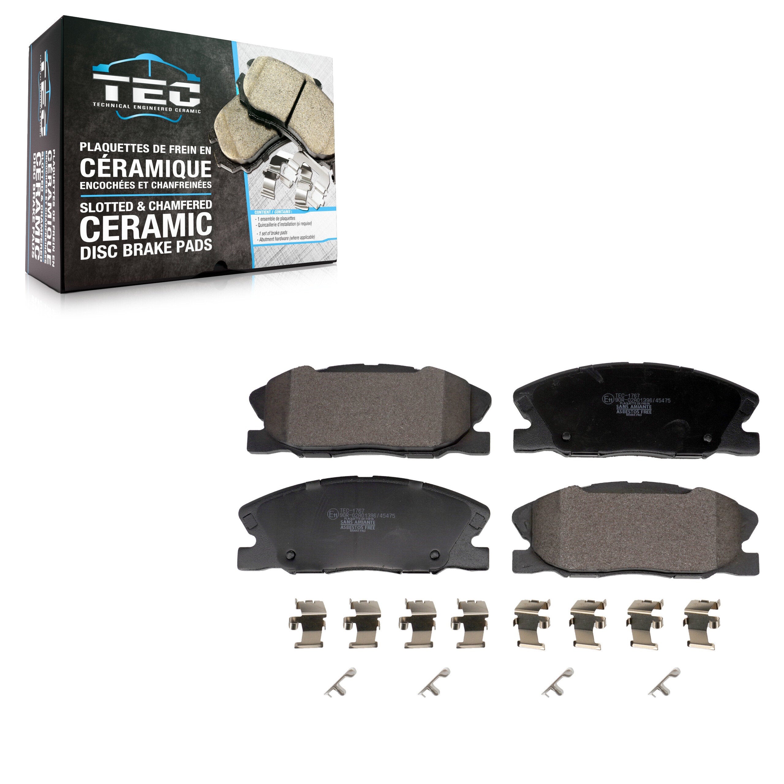 TEC TEC-1767 Disc Brake Pad for 2014-2023 Dodge Charger - Front