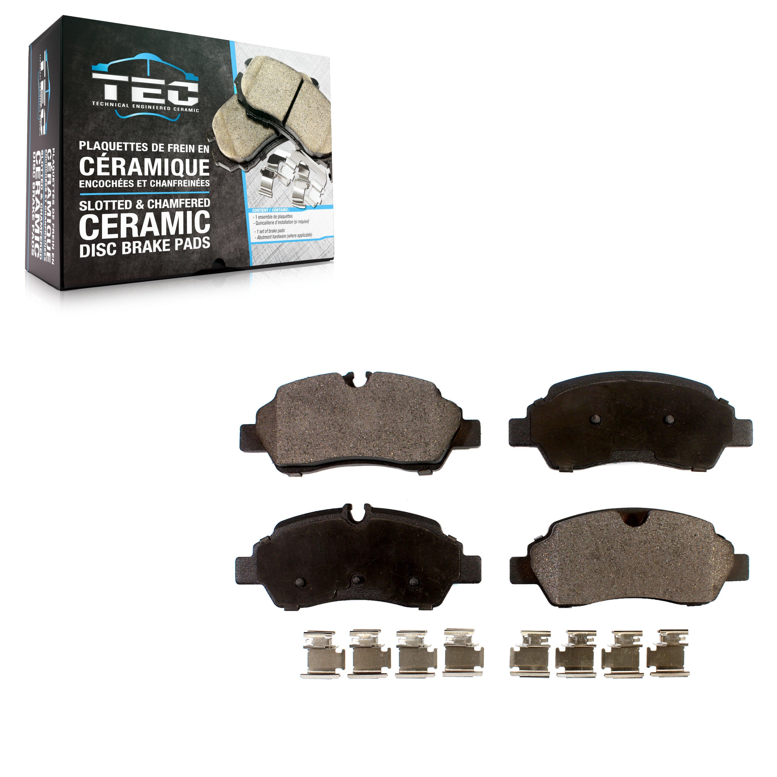 TEC TEC-1775 Disc Brake Pad for 2015-2019 Ford Transit-150, Ford Transit-250, Ford Transit-350 - Rear