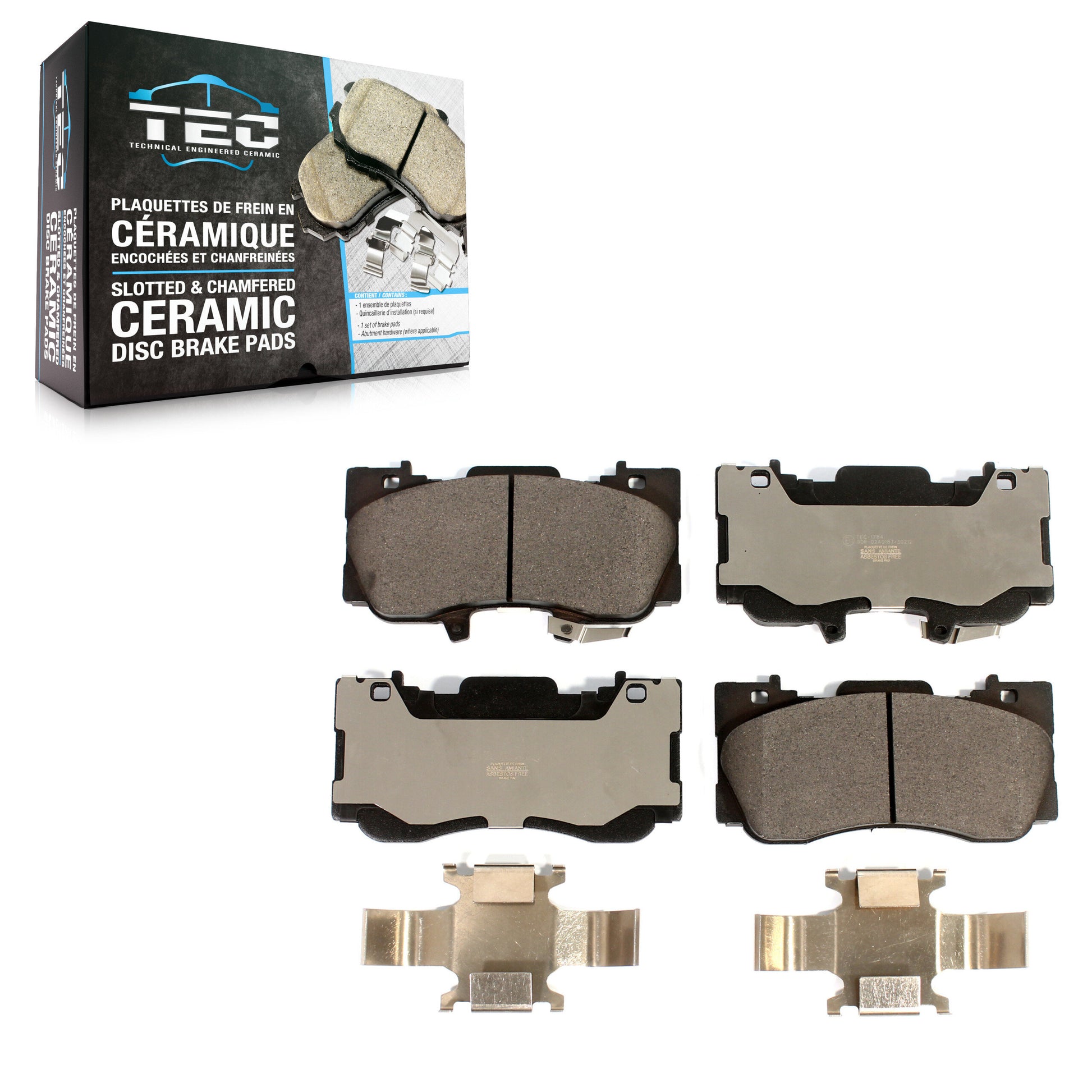 TEC TEC-1784 Disc Brake Pad for 2015-2023 Ford Mustang - Front