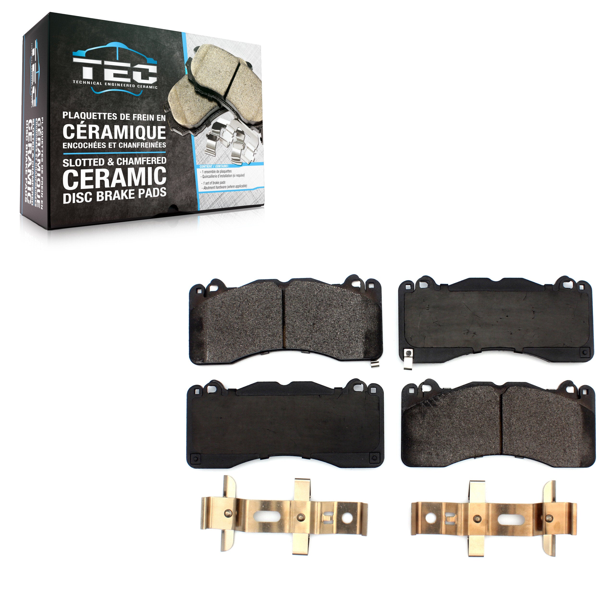 TEC TEC-1792 Disc Brake Pad for 2015-2023 Ford Mustang - Front