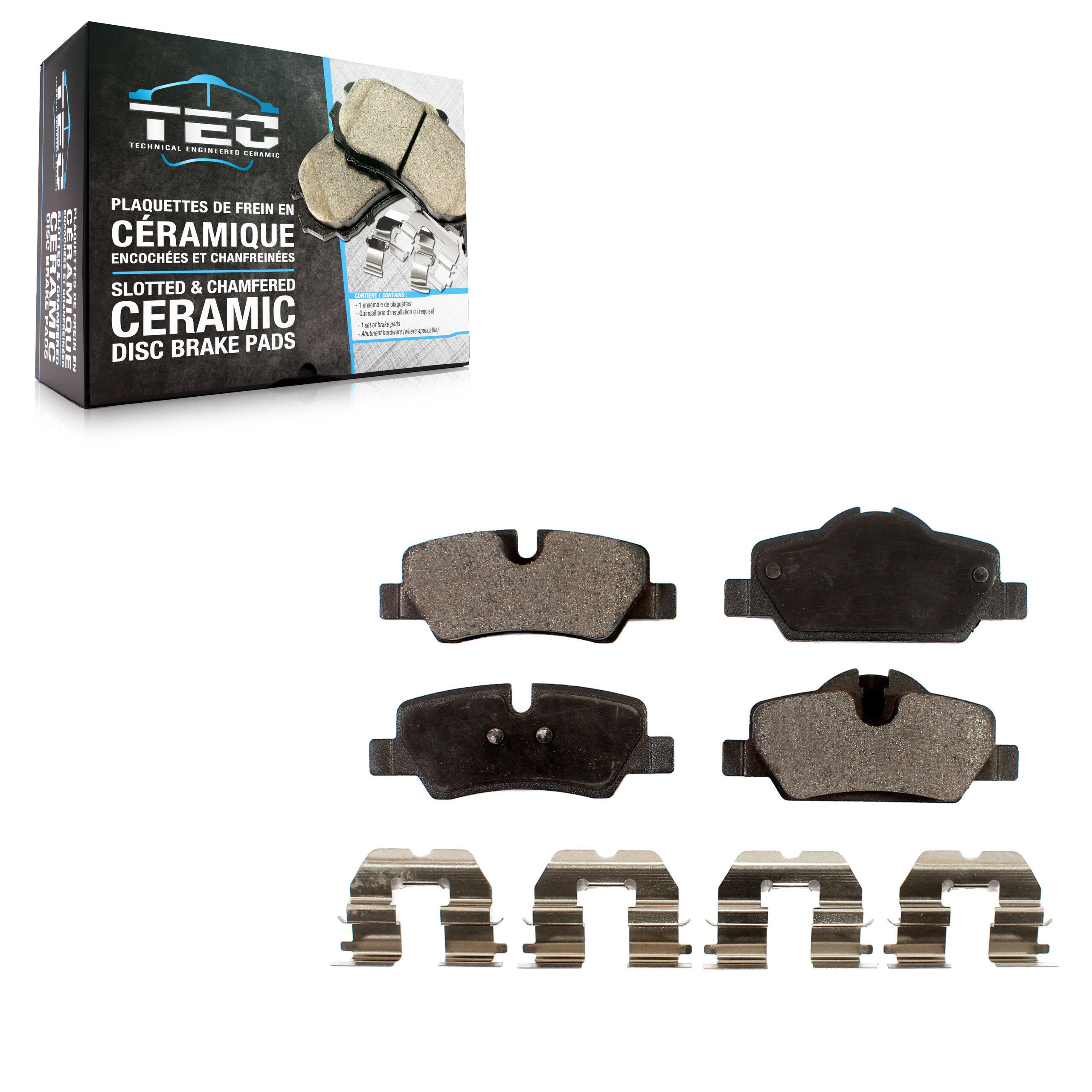 TEC TEC-1800 Disc Brake Pad for 2014-2022 Mini Cooper - Rear