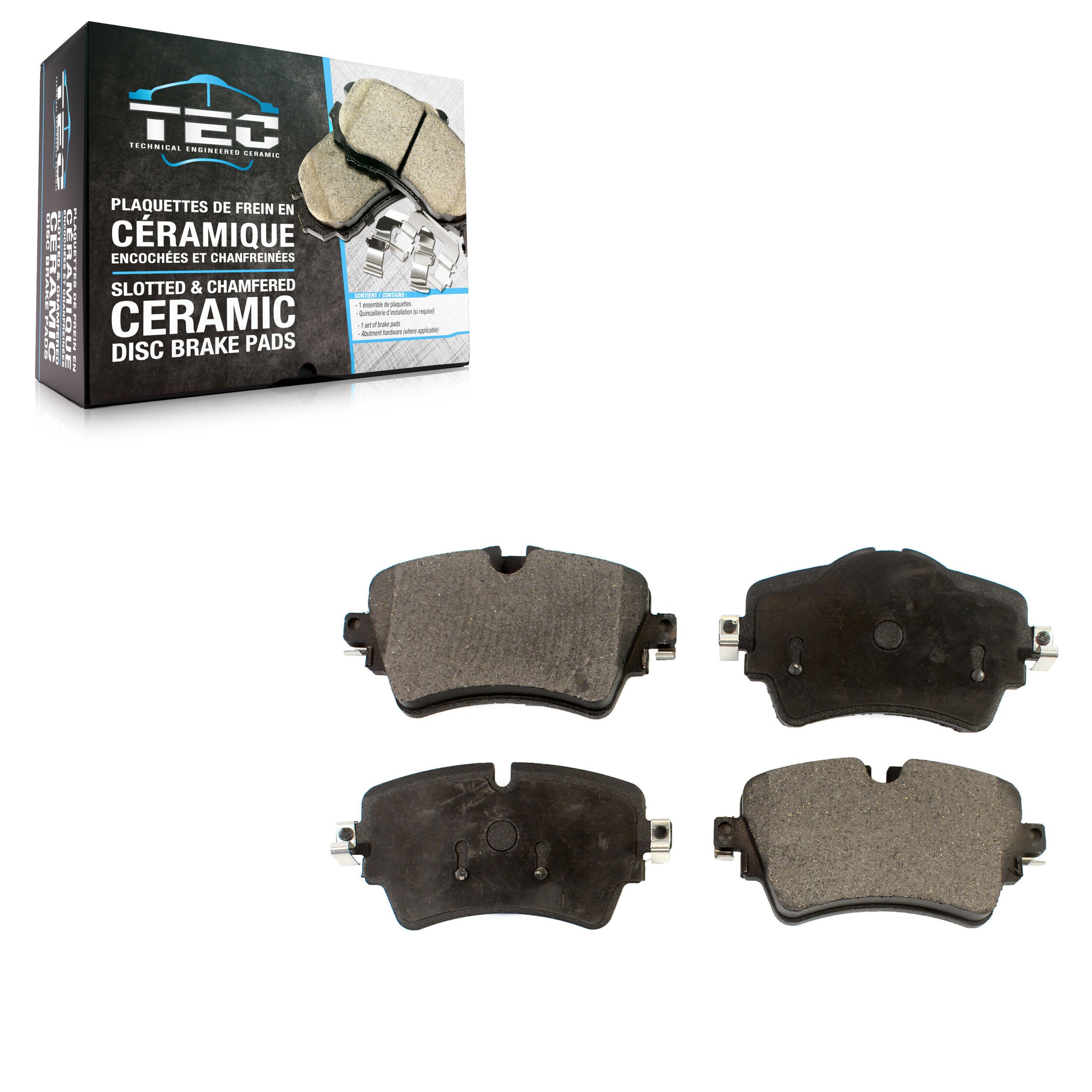 TEC TEC-1801 Disc Brake Pad for 2015-2022 Mini Cooper, Mini Cooper Clubman - Front
