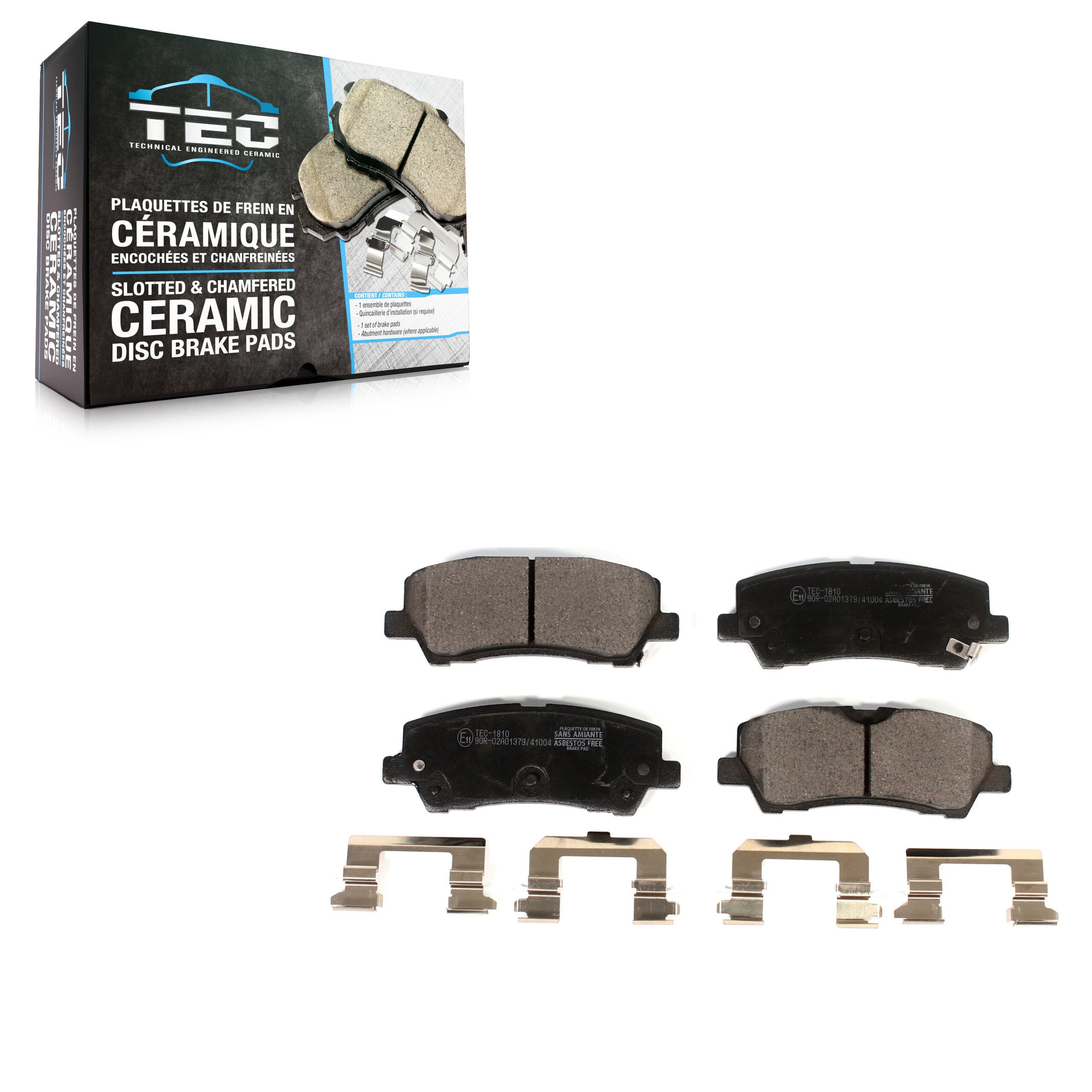 TEC TEC-1810 Disc Brake Pad for 2015-2023 Ford Mustang - Rear