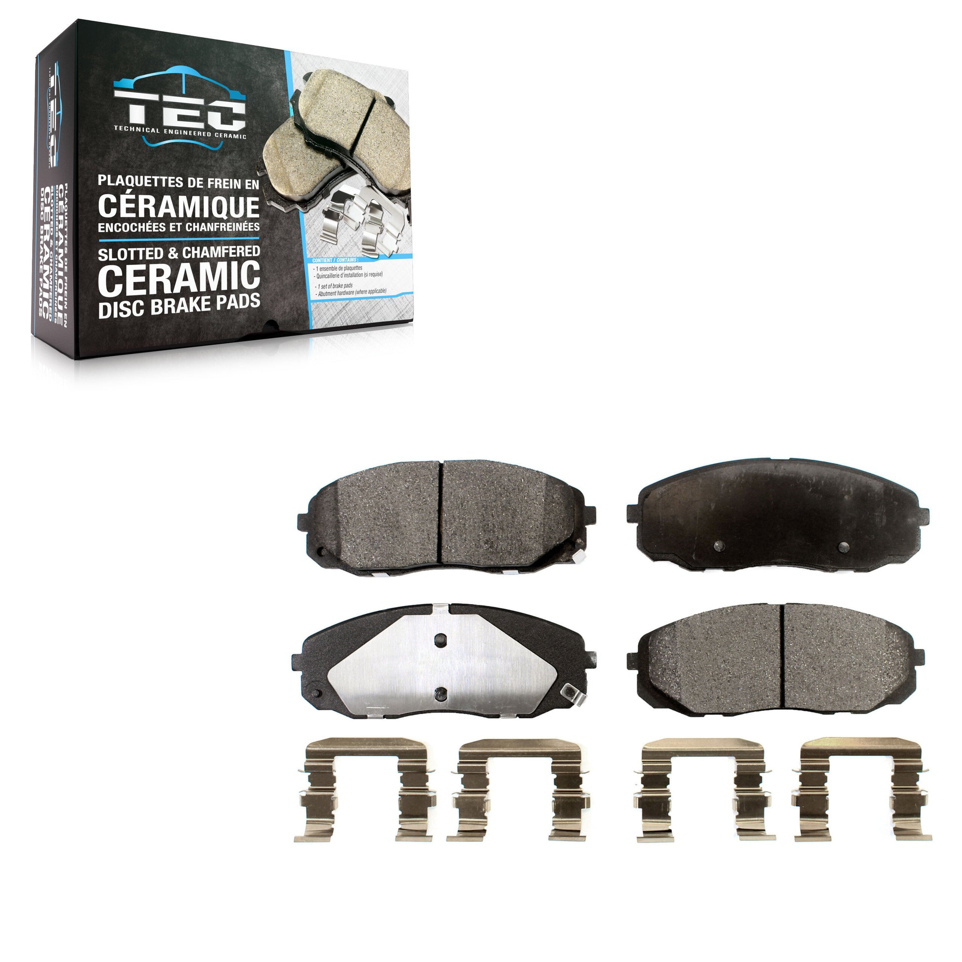 TEC TEC-1814 Disc Brake Pad for 2015-2021 Kia Sedona - Front