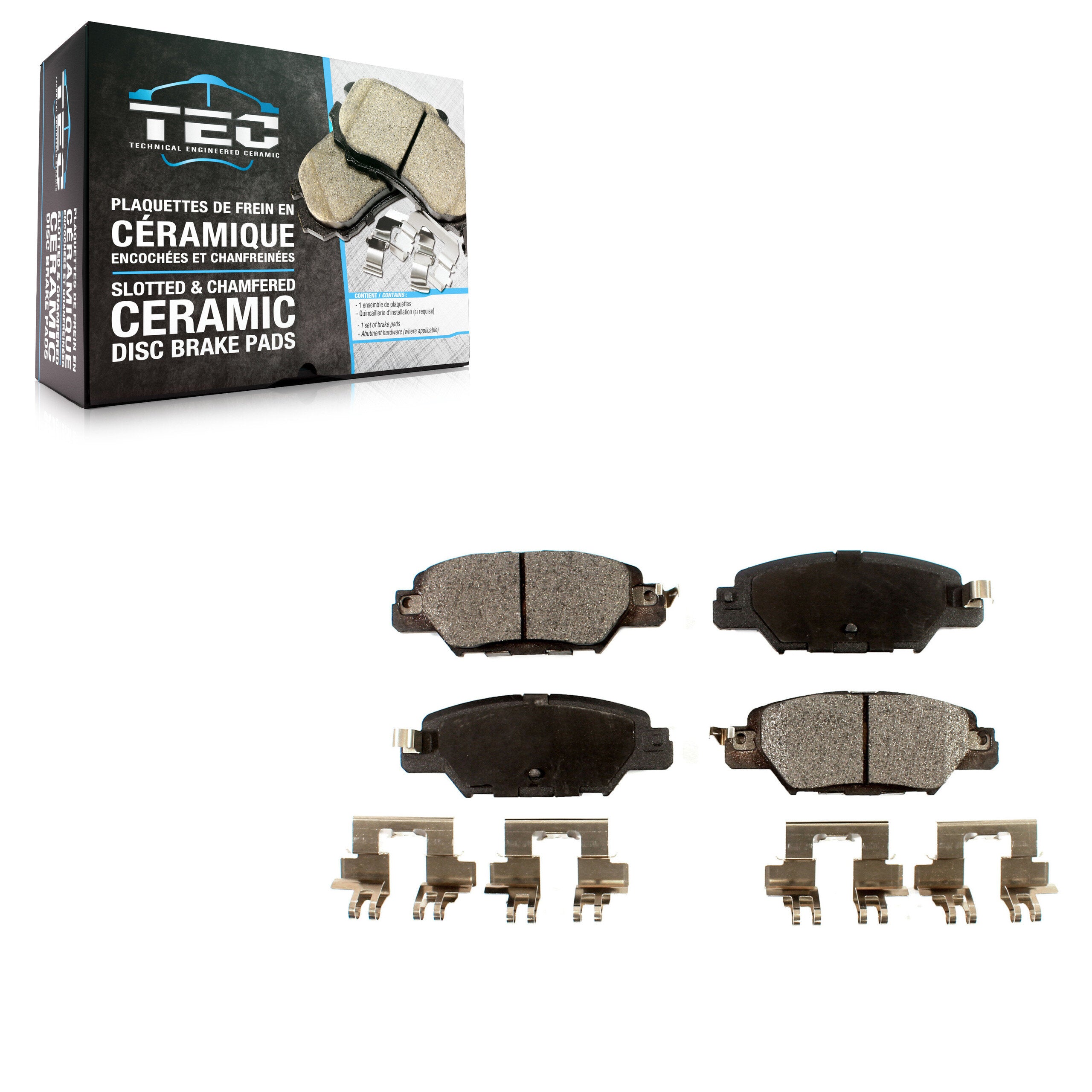 TEC TEC-1846 Disc Brake Pad for 2016-2024 Mazda CX-5 - Rear