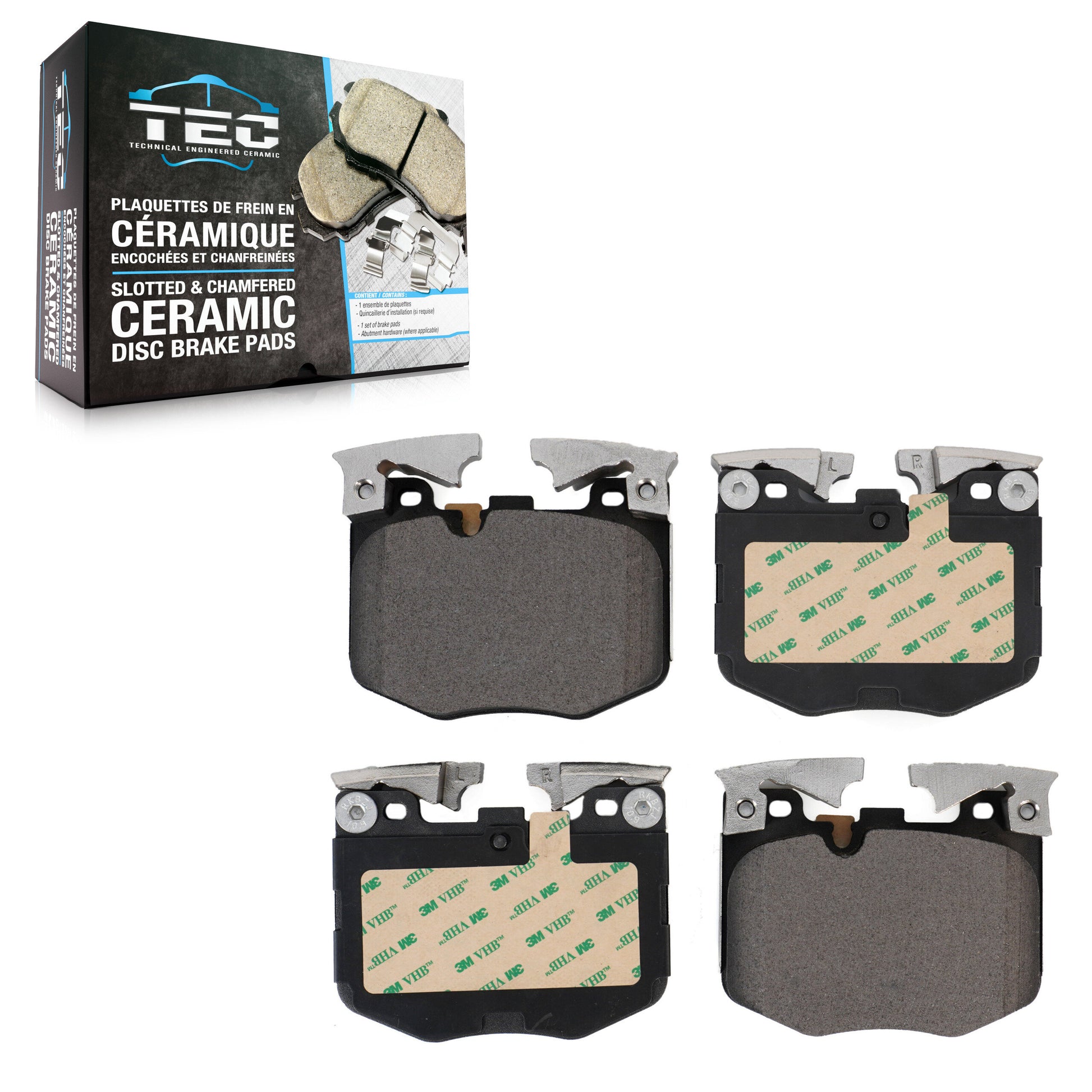 TEC TEC-1867 Disc Brake Pad for 2016-2023 Toyota GR Supra, BMW 230i, BMW 430i Gran Coupe - Front