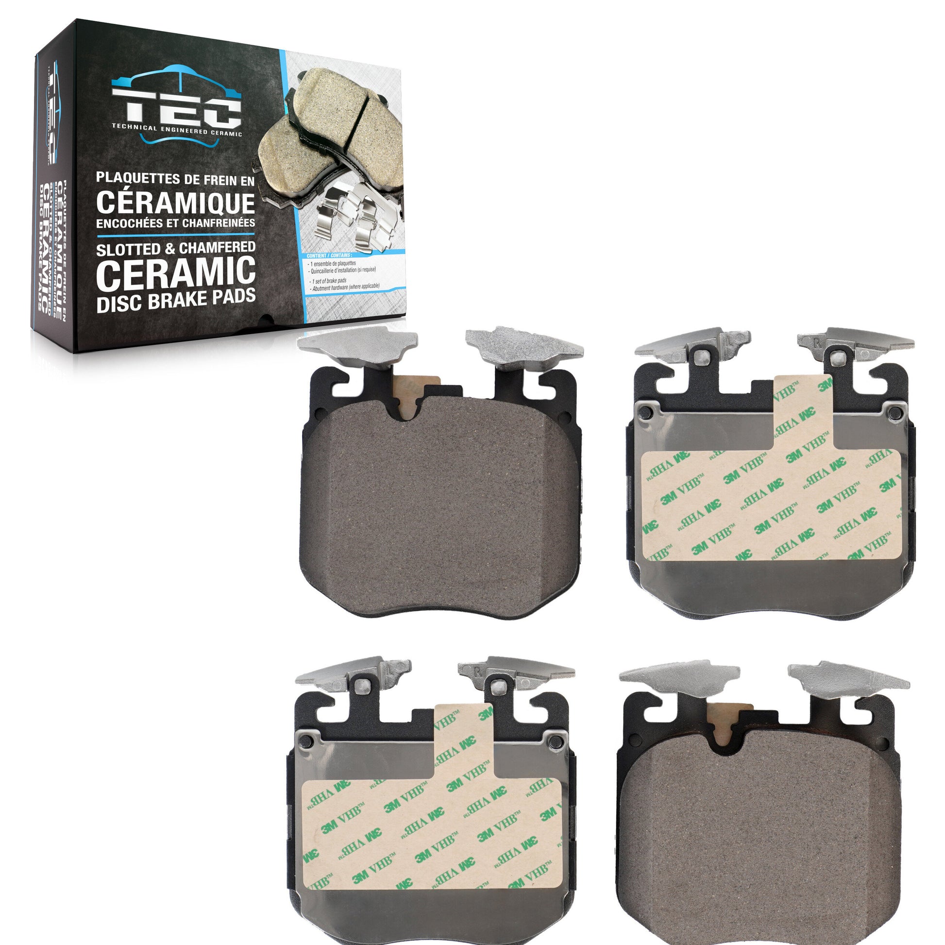 TEC TEC-1868 Disc Brake Pad for 2016-2023 BMW M240i xDrive, BMW M440i, BMW M440i xDrive - Front