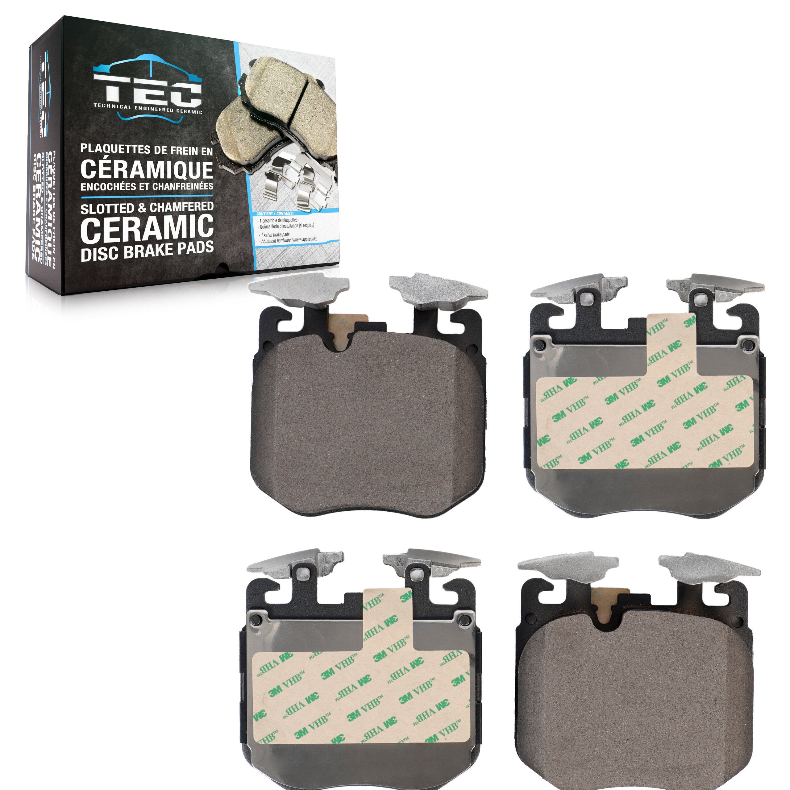 TEC TEC-1868 Disc Brake Pad for 2016-2023 BMW M240i xDrive, BMW M440i, BMW M440i xDrive - Front