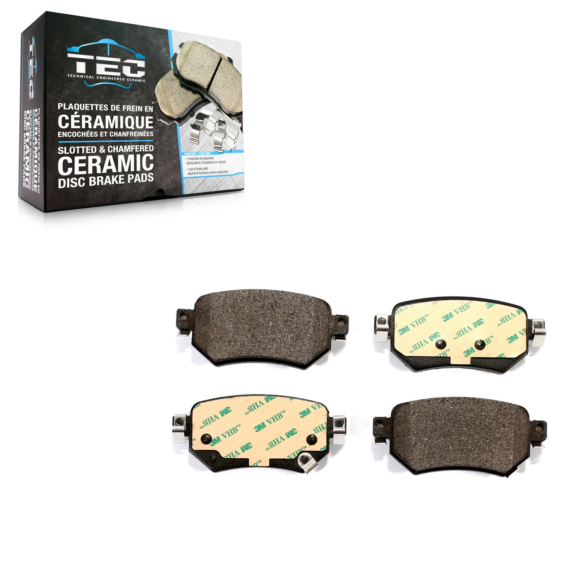 TEC TEC-1874 Disc Brake Pad for 2016-2021 Mazda 6 - Rear
