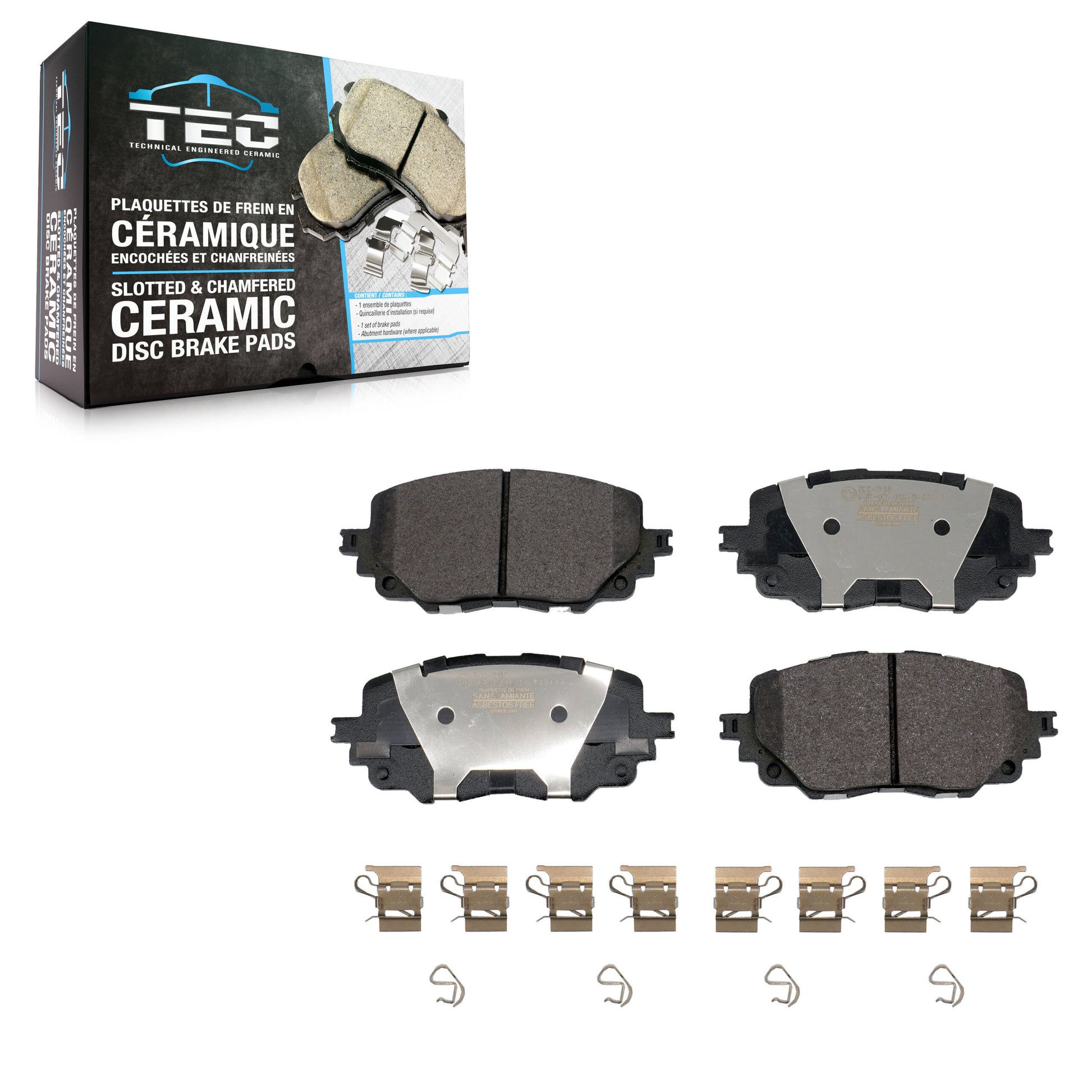 TEC TEC-1903 Disc Brake Pad for 2016-2023 Fiat 124 Spider, Mazda MX-5 Miata - Front