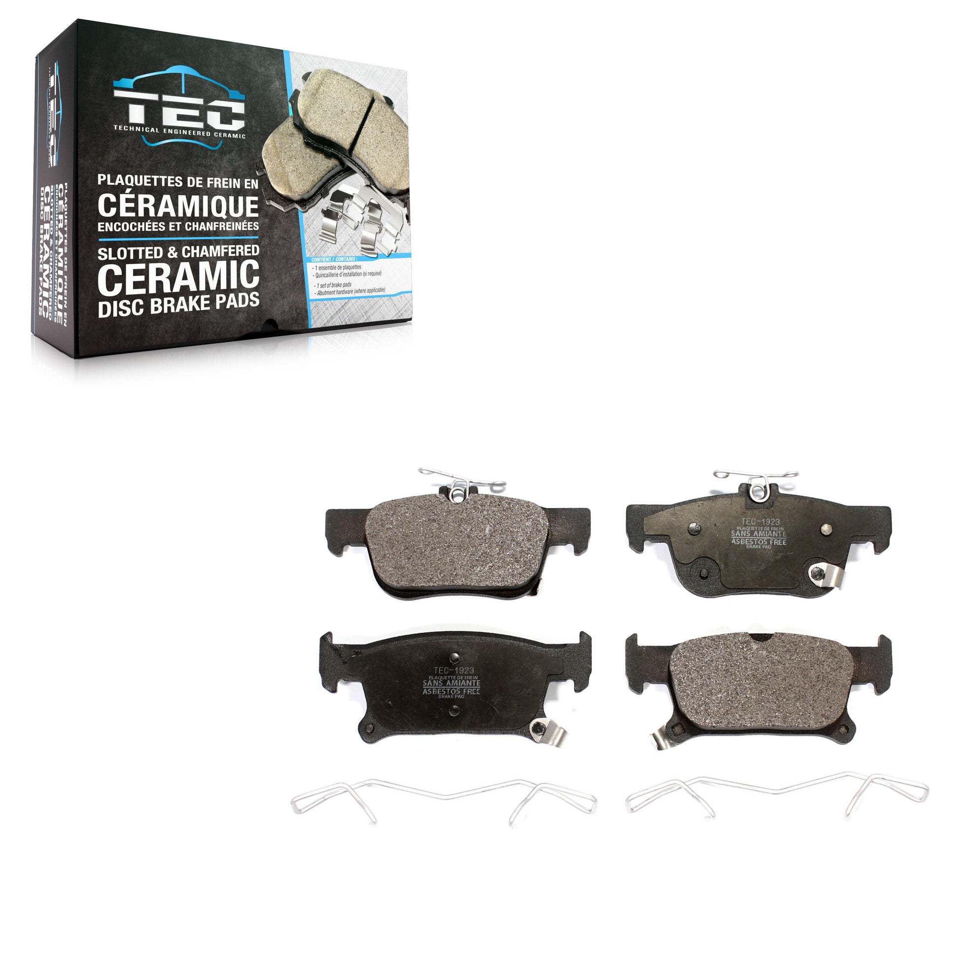 TEC TEC-1923 Disc Brake Pad for 2016-2020 Buick Envision - Rear