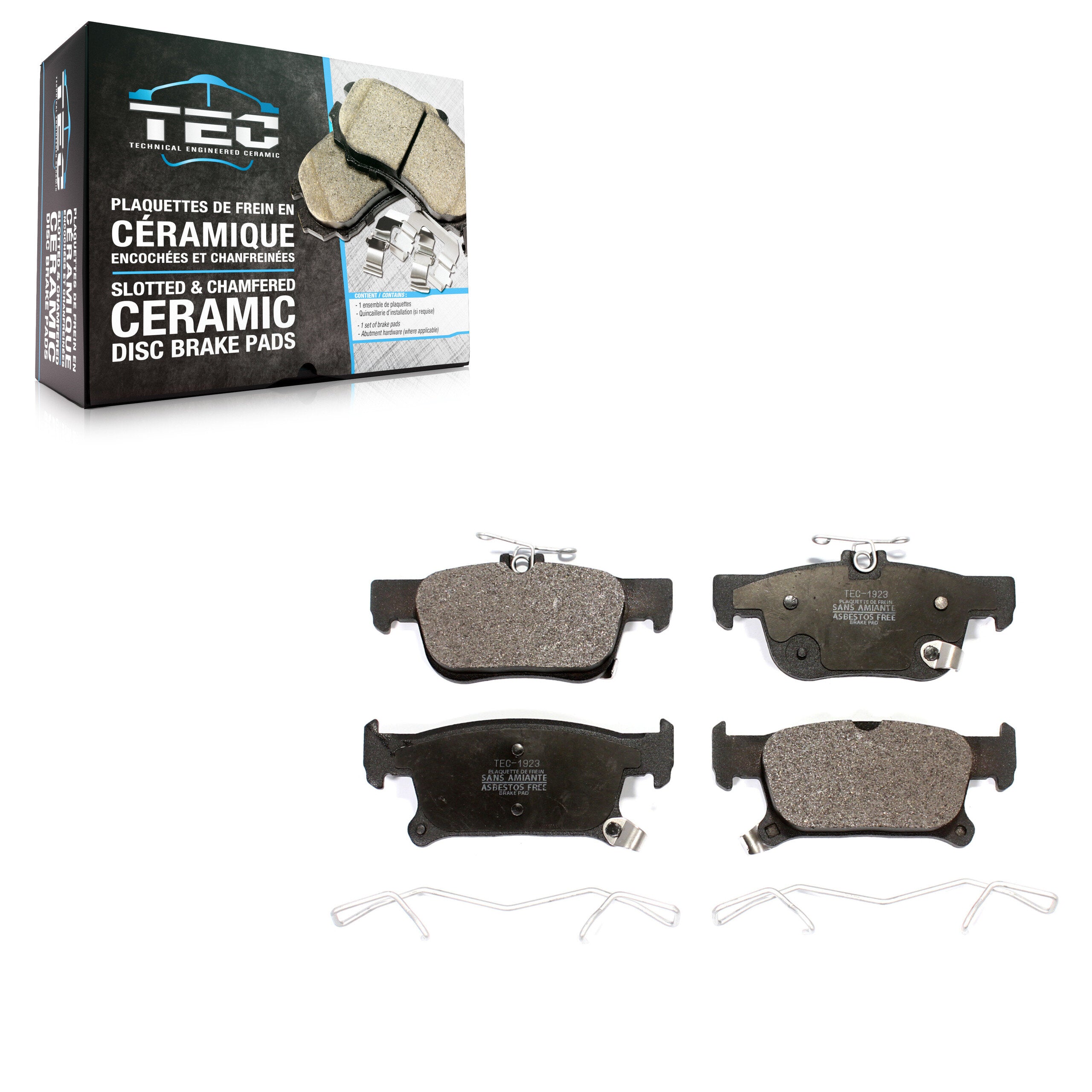 TEC TEC-1923 Disc Brake Pad for 2016-2020 Buick Envision - Rear